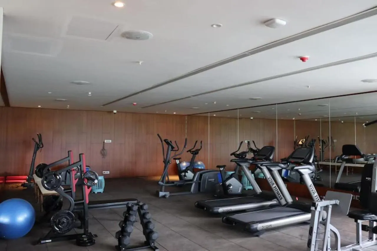 Fitness centre/facilities in Saptha Resort and Spa