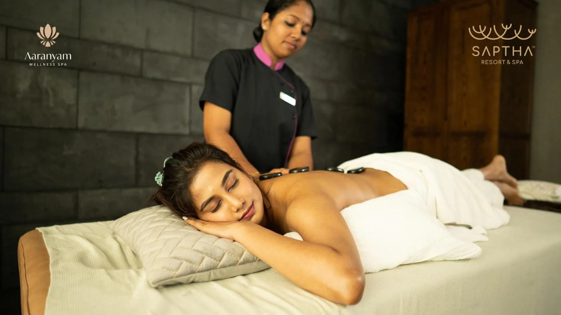 Spa and wellness centre/facilities in Saptha Resort and Spa