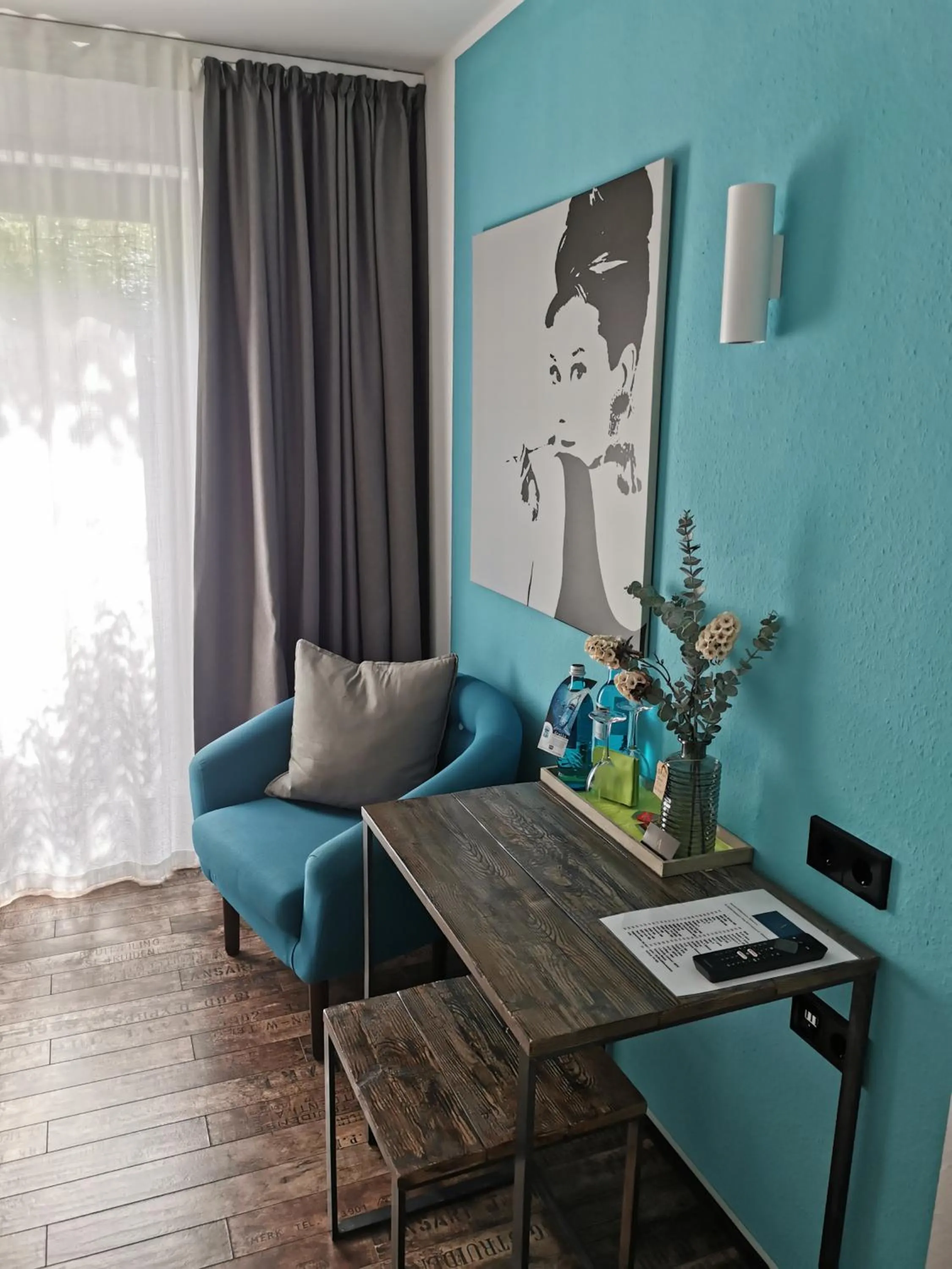 Living room in Akteon Hotel