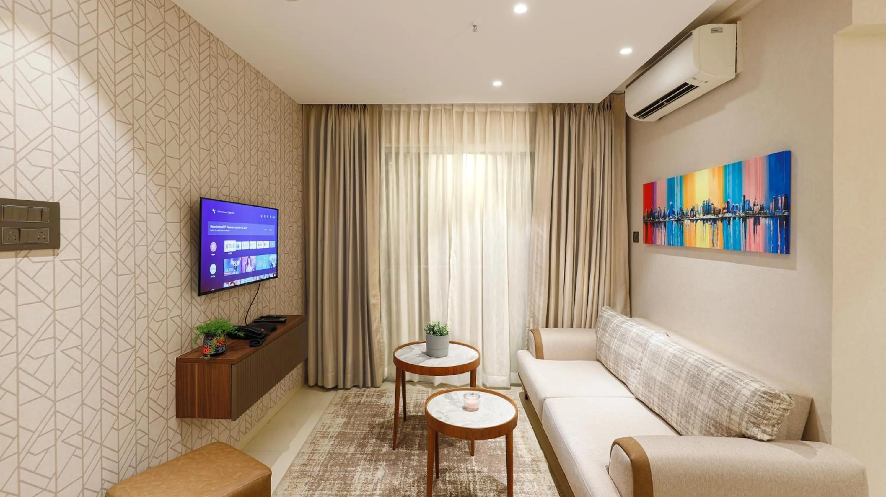 Living room in AR Suites Jewels Royale - Koregaon Park NX