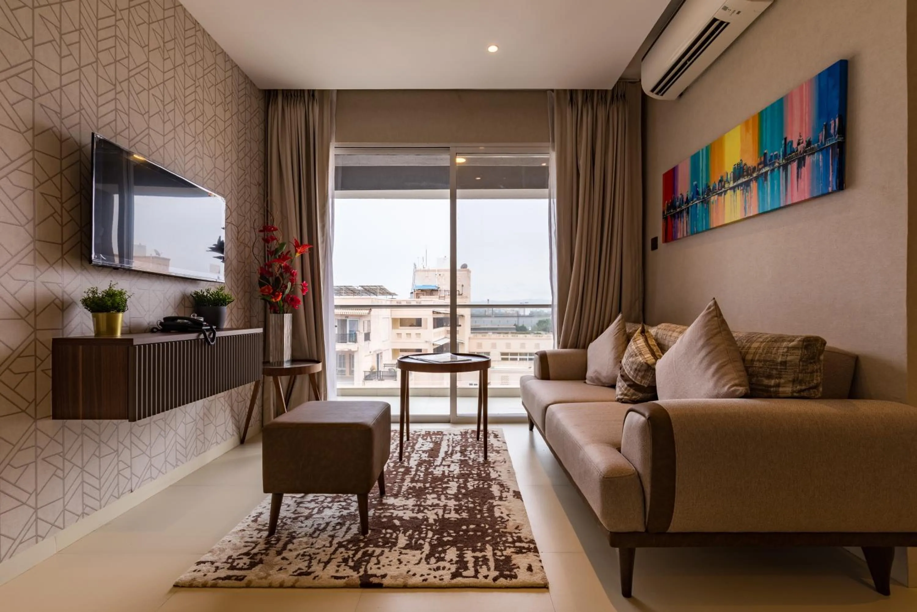 Living room in AR Suites Jewels Royale - Koregaon Park NX