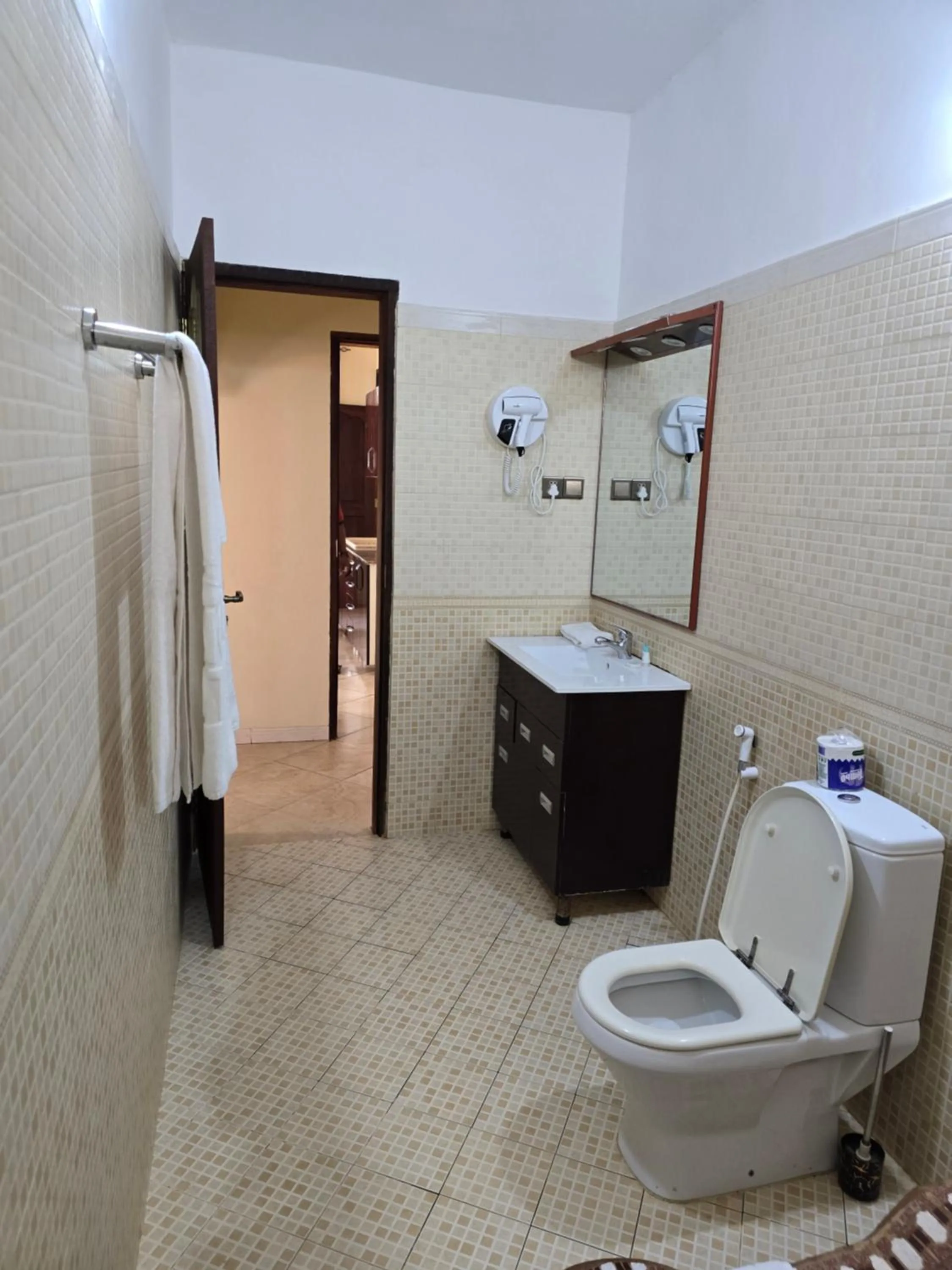 Bathroom in Dhow Palace Hotel