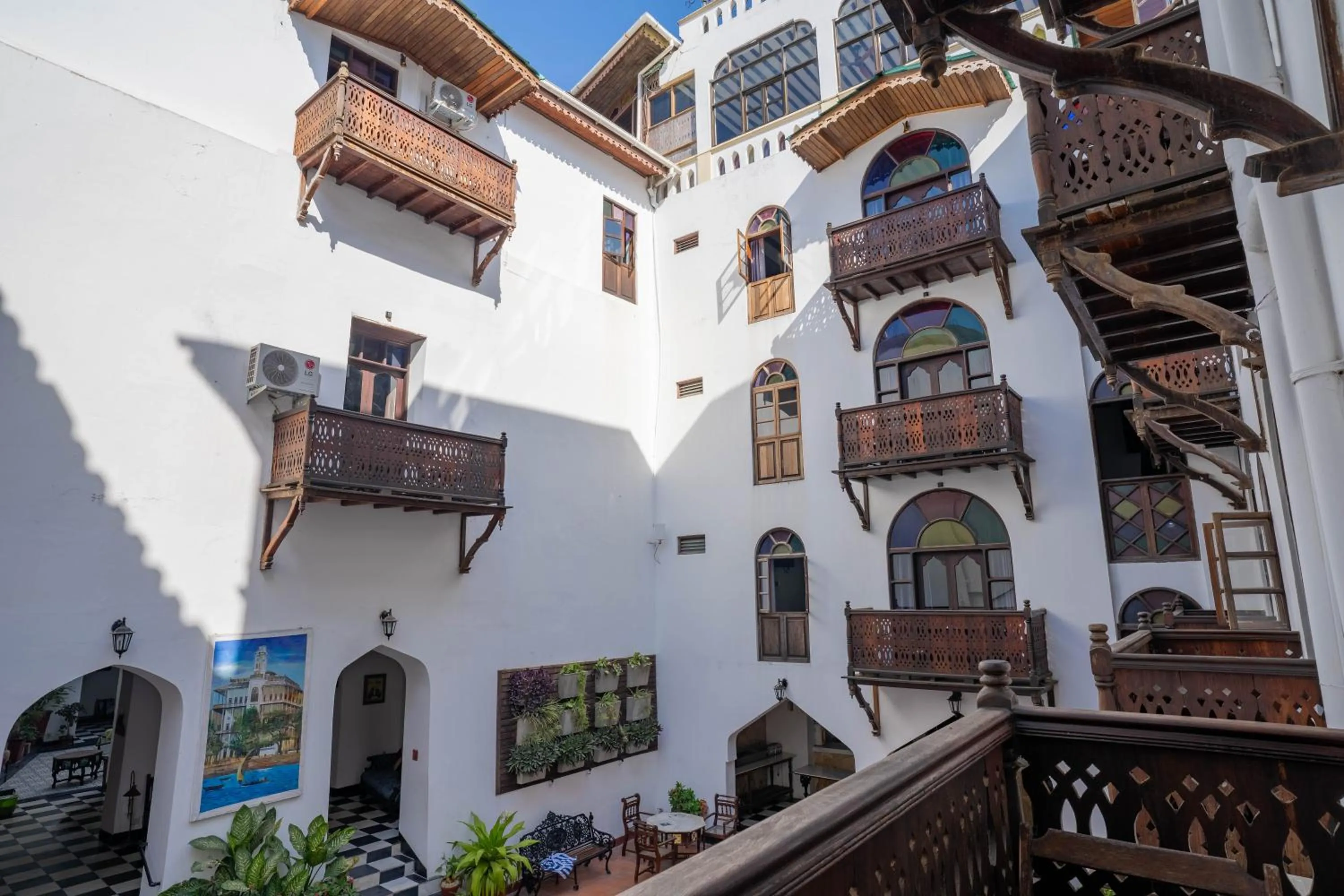 Balcony/Terrace in Dhow Palace Hotel