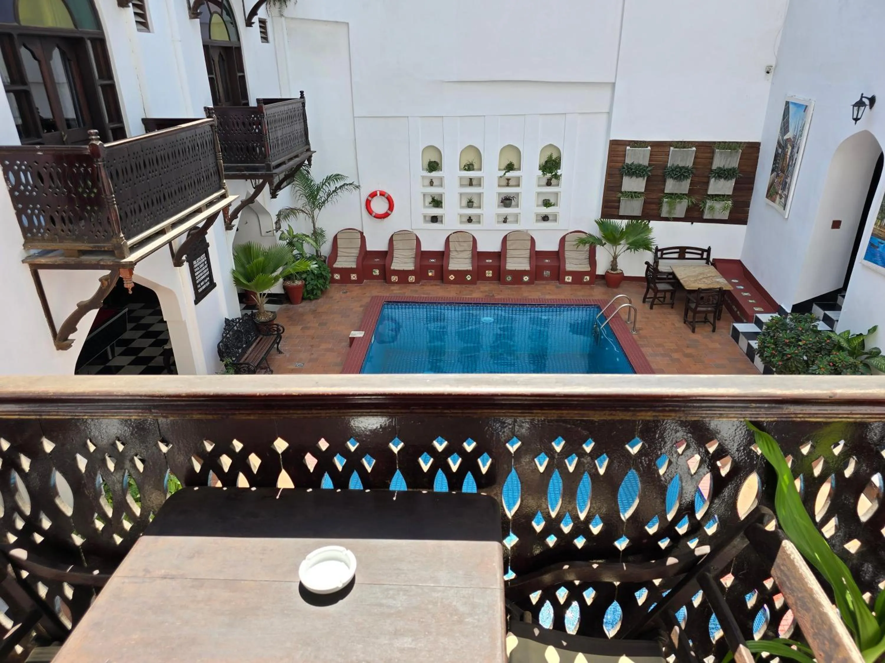 Balcony/Terrace in Dhow Palace Hotel