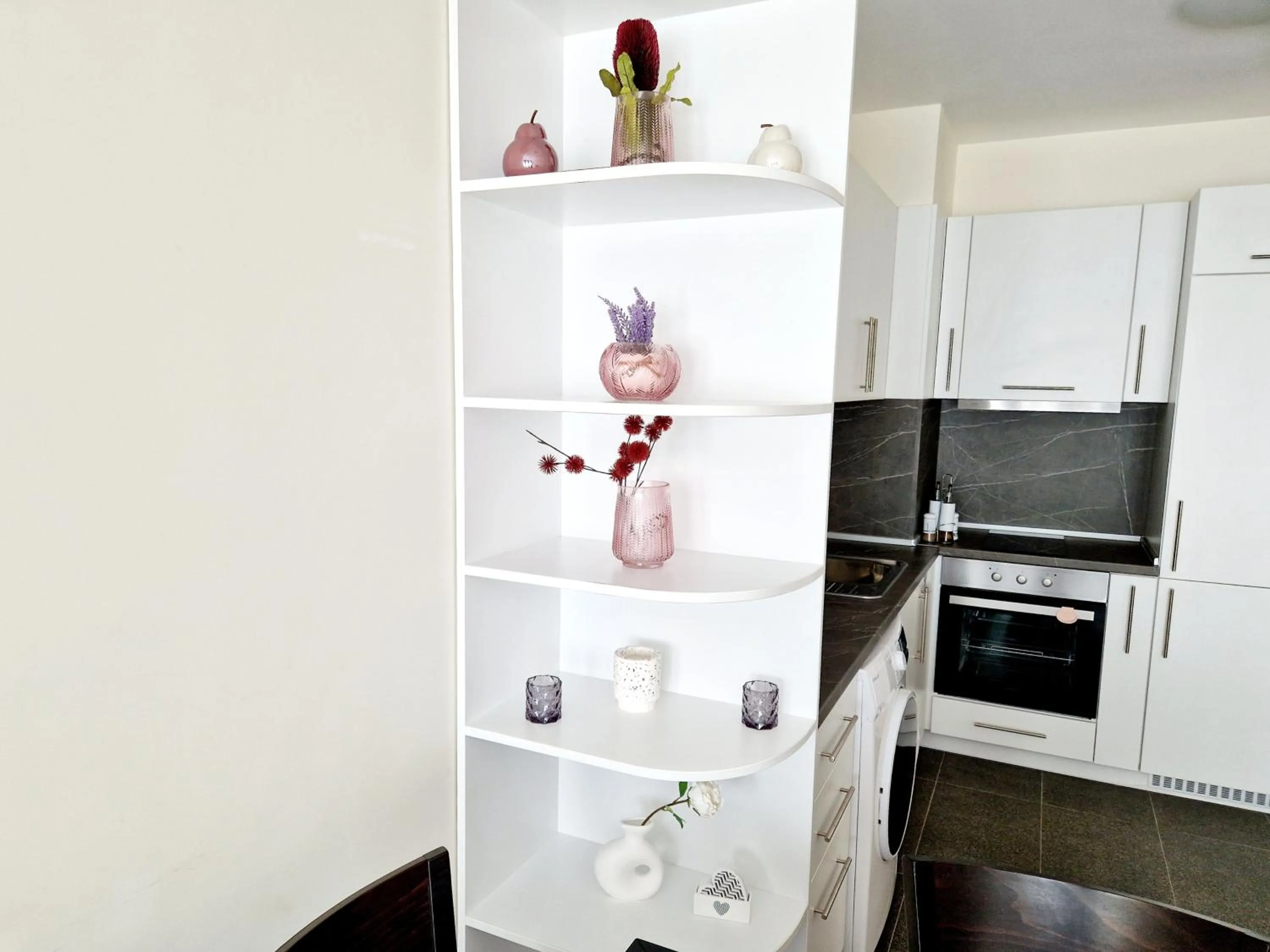 Kitchen or kitchenette in PAPAYA APARTMENTS