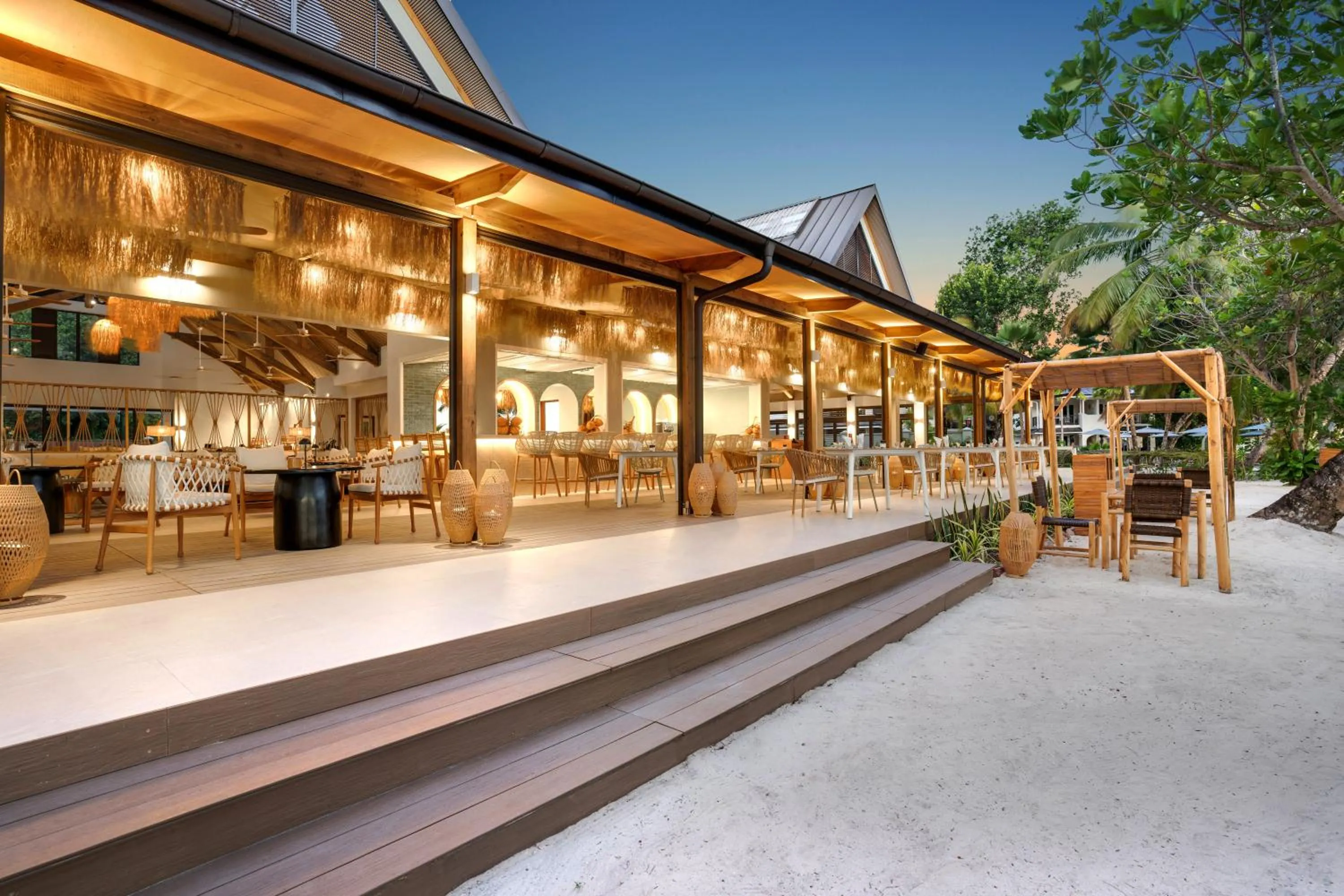 Restaurant/places to eat in Indian Ocean Lodge