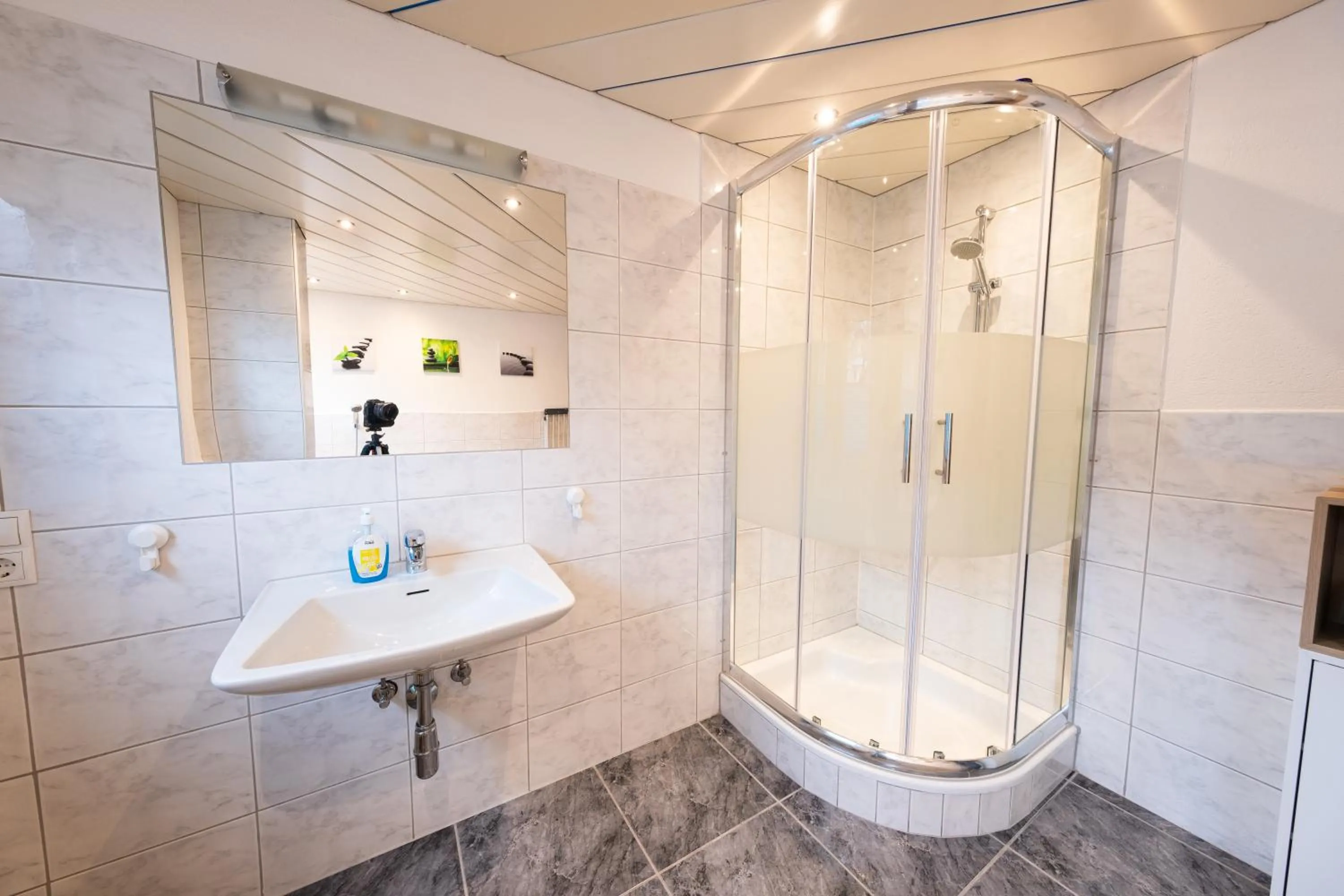 Bathroom in Ferienwohnungen Hochserles