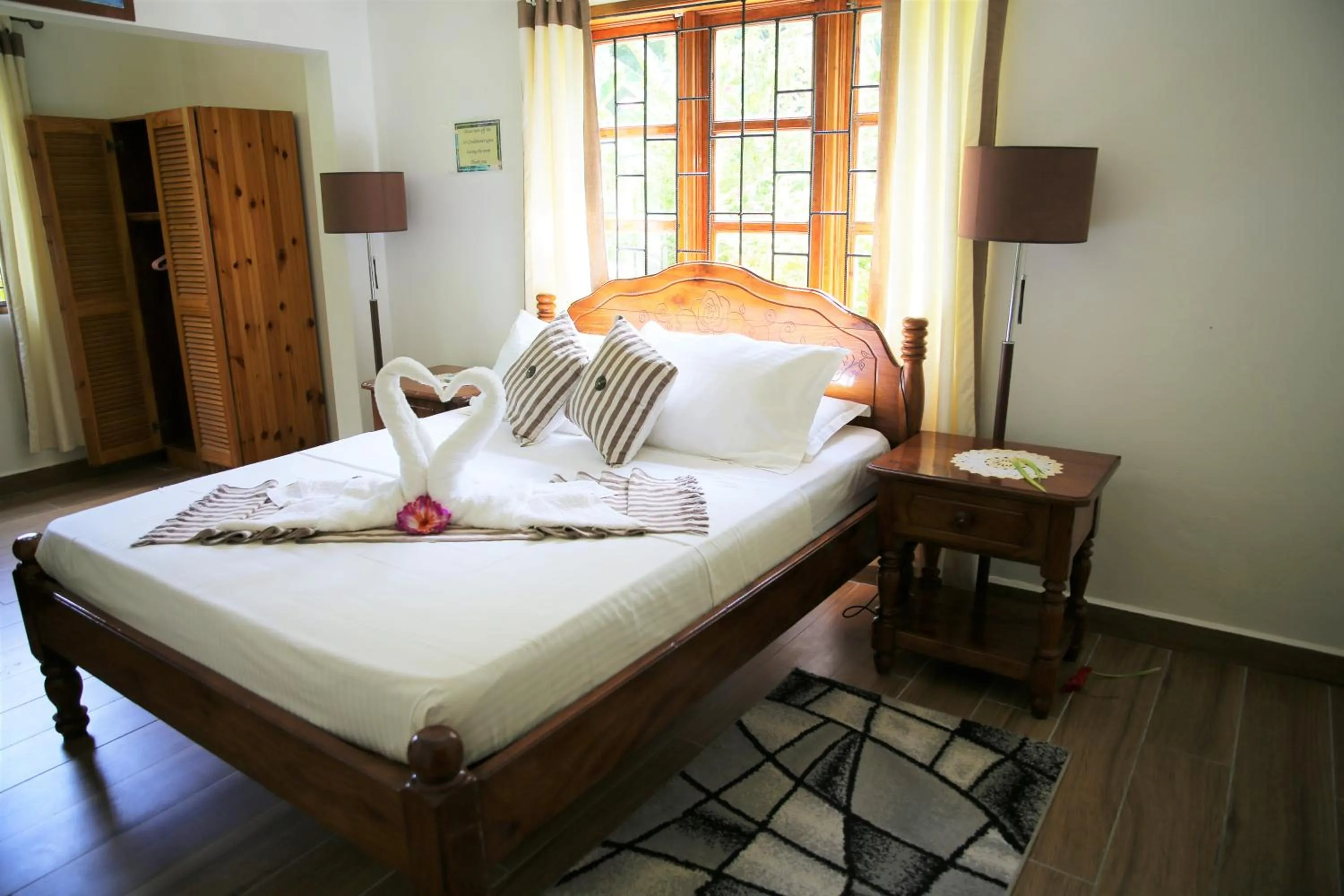 Bed in Tannette Villa