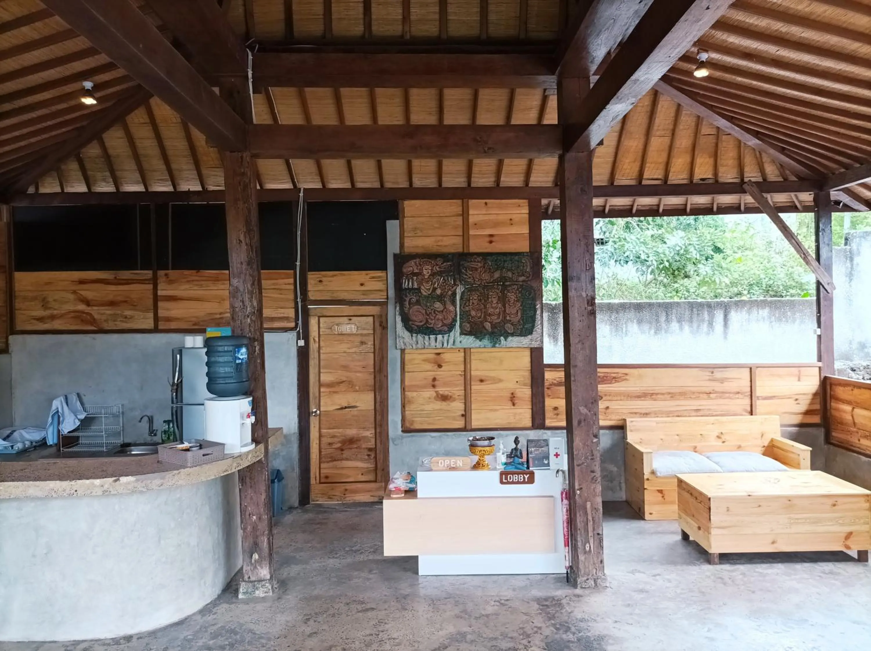 Lobby or reception in Puri Sadewa Balangan