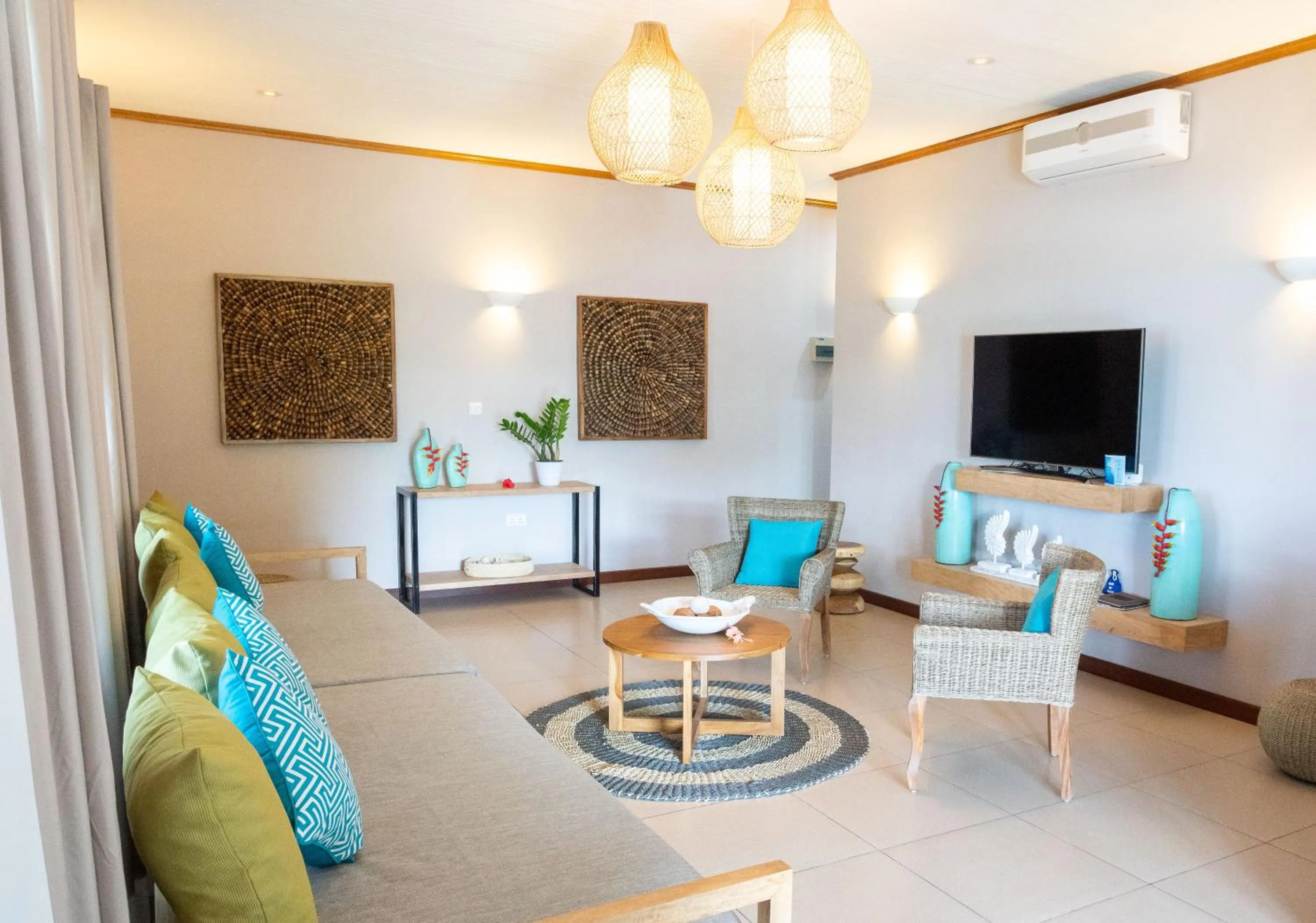 Living room in Hotel L'Archipel