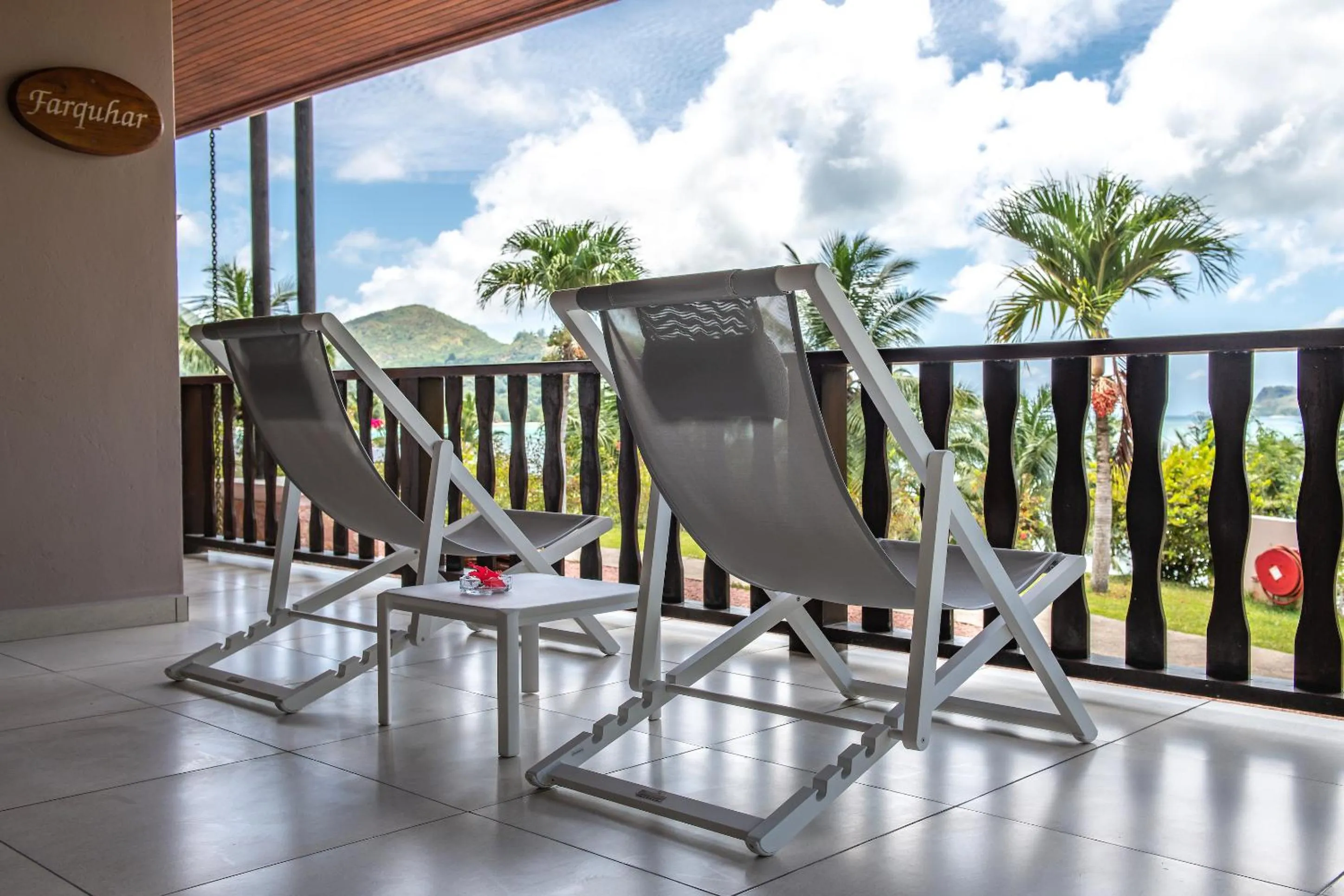 Balcony/Terrace in Hotel L'Archipel