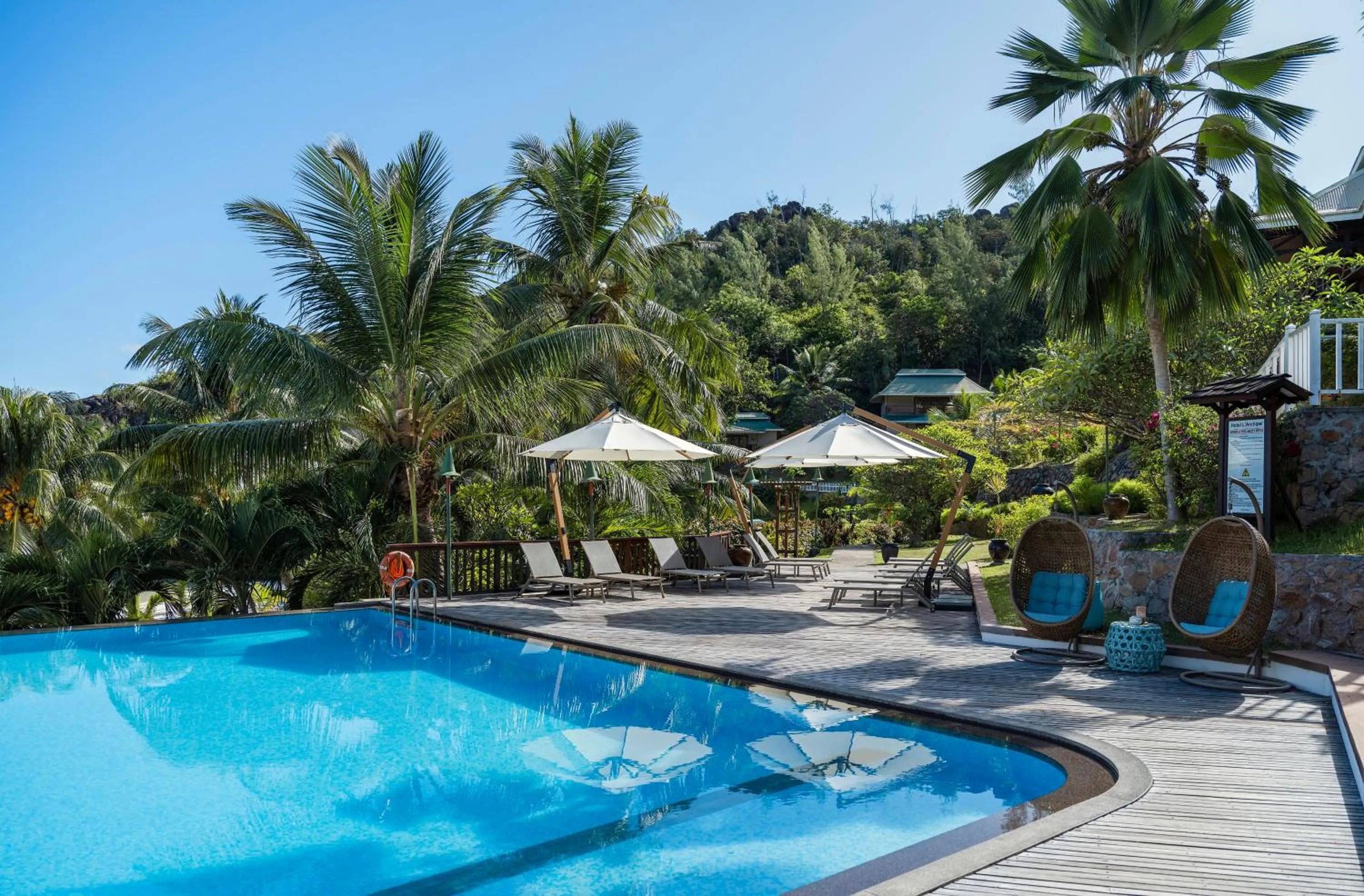 Swimming pool in Hotel L'Archipel