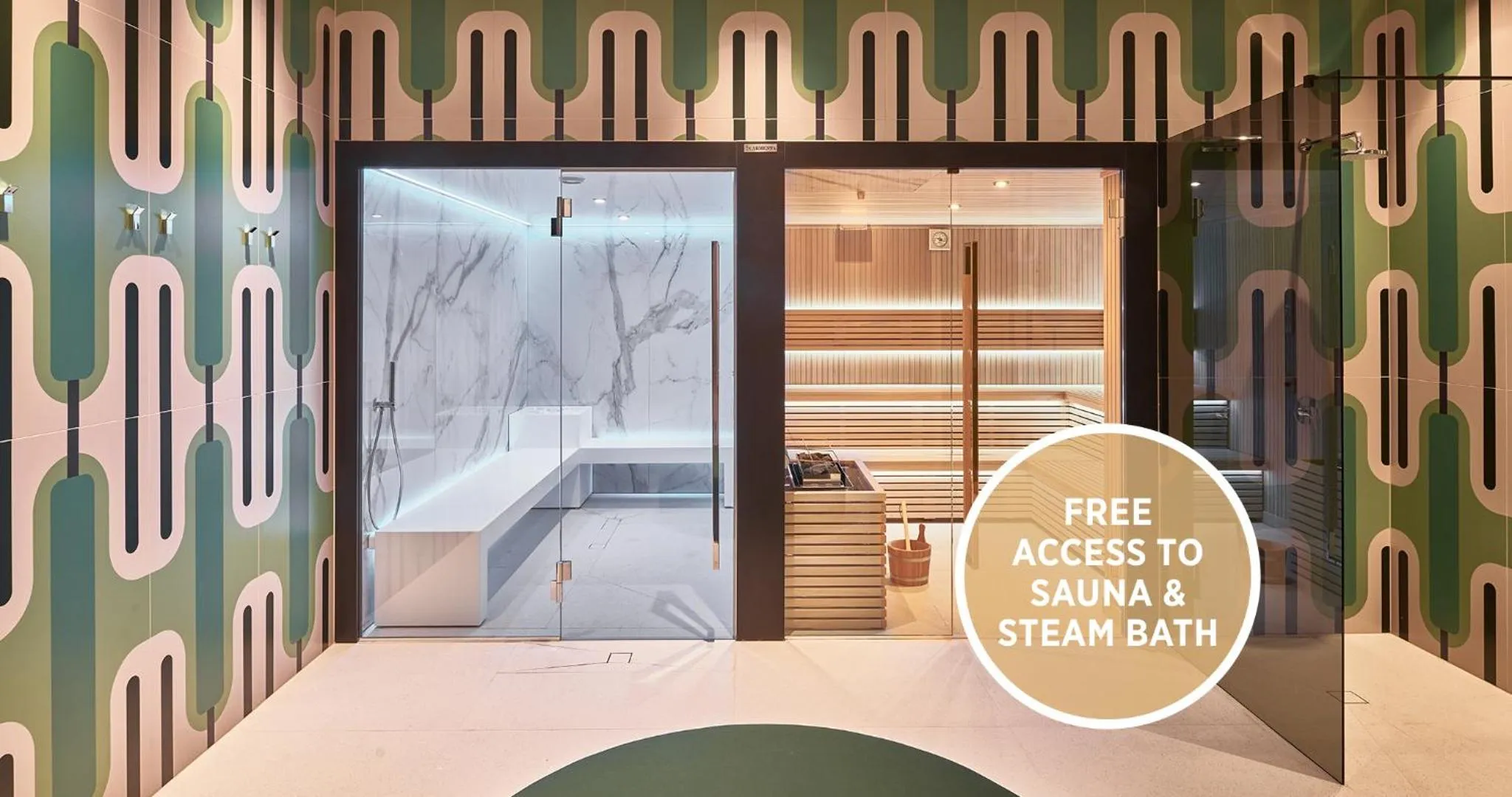 Spa and wellness centre/facilities, Bed in Falkensteiner Boutique Hotel Prague