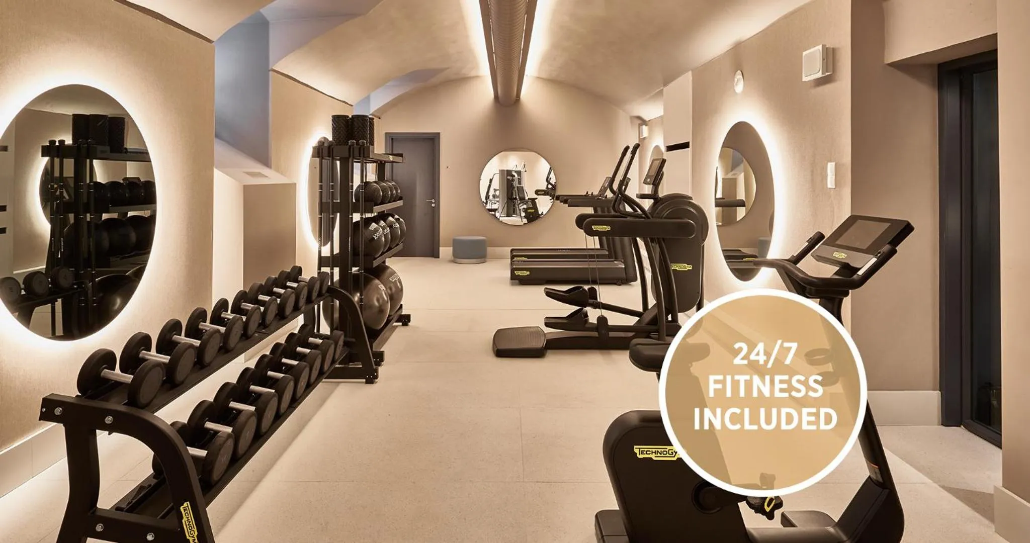 Fitness centre/facilities in Falkensteiner Boutique Hotel Prague