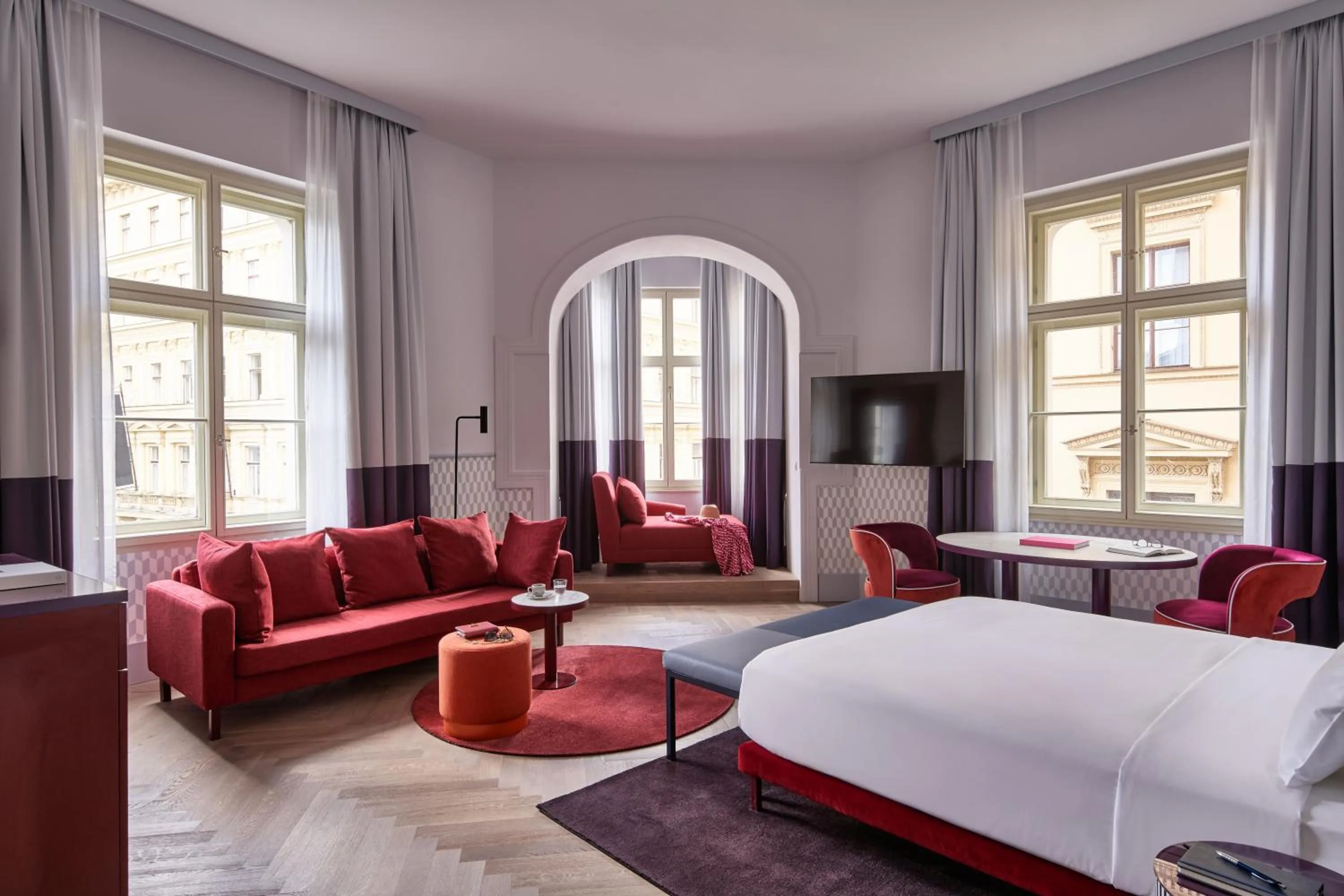 Photo of the whole room, Bed in Falkensteiner Boutique Hotel Prague