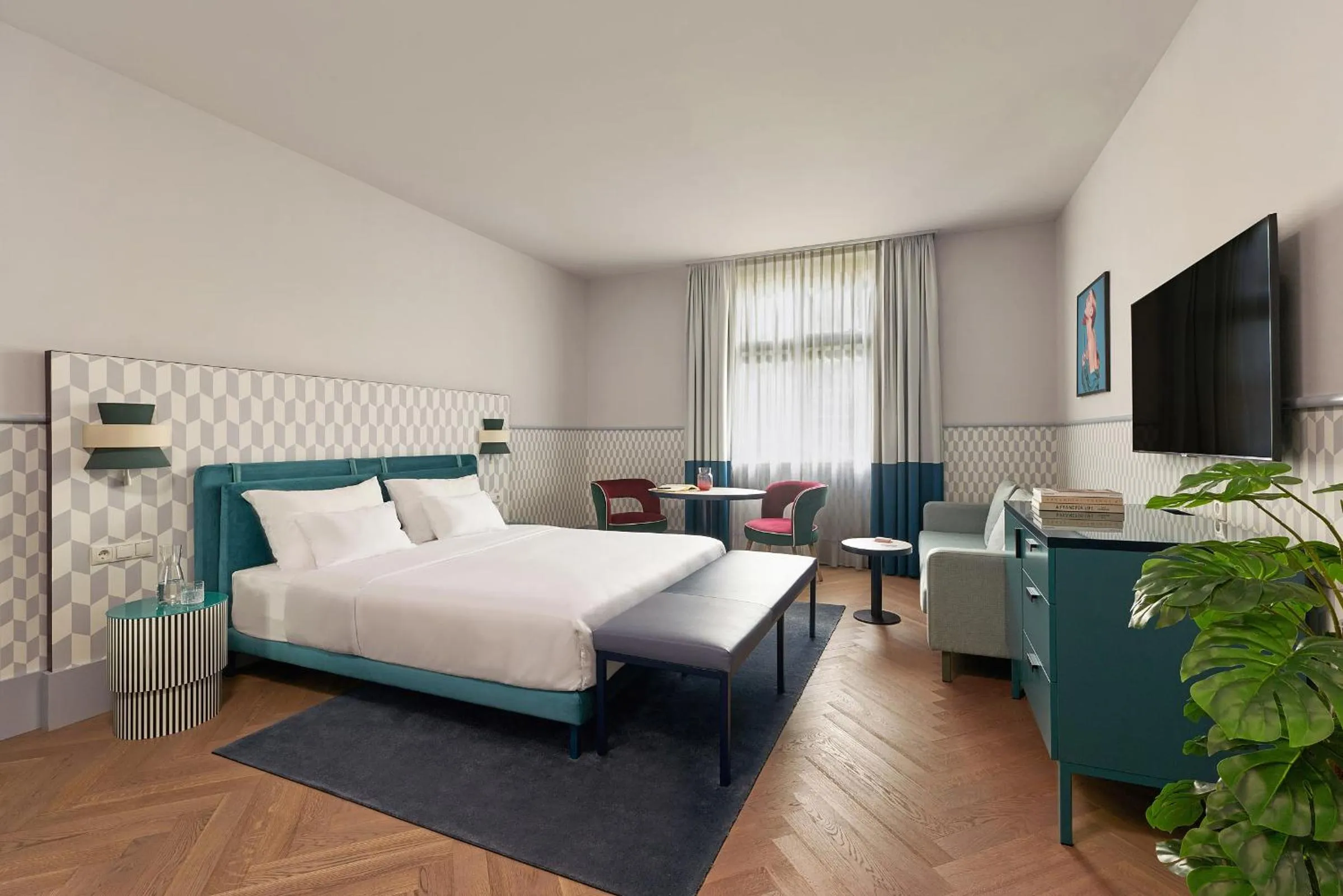 Bedroom, Bed in Falkensteiner Boutique Hotel Prague