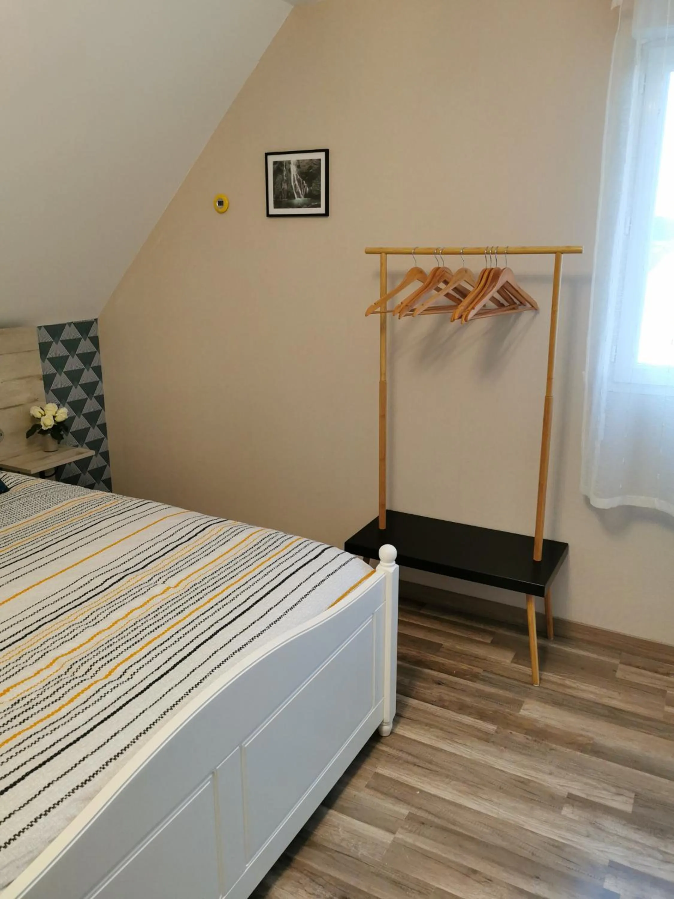 Bed in Bienvenue chez moi à Concevreux