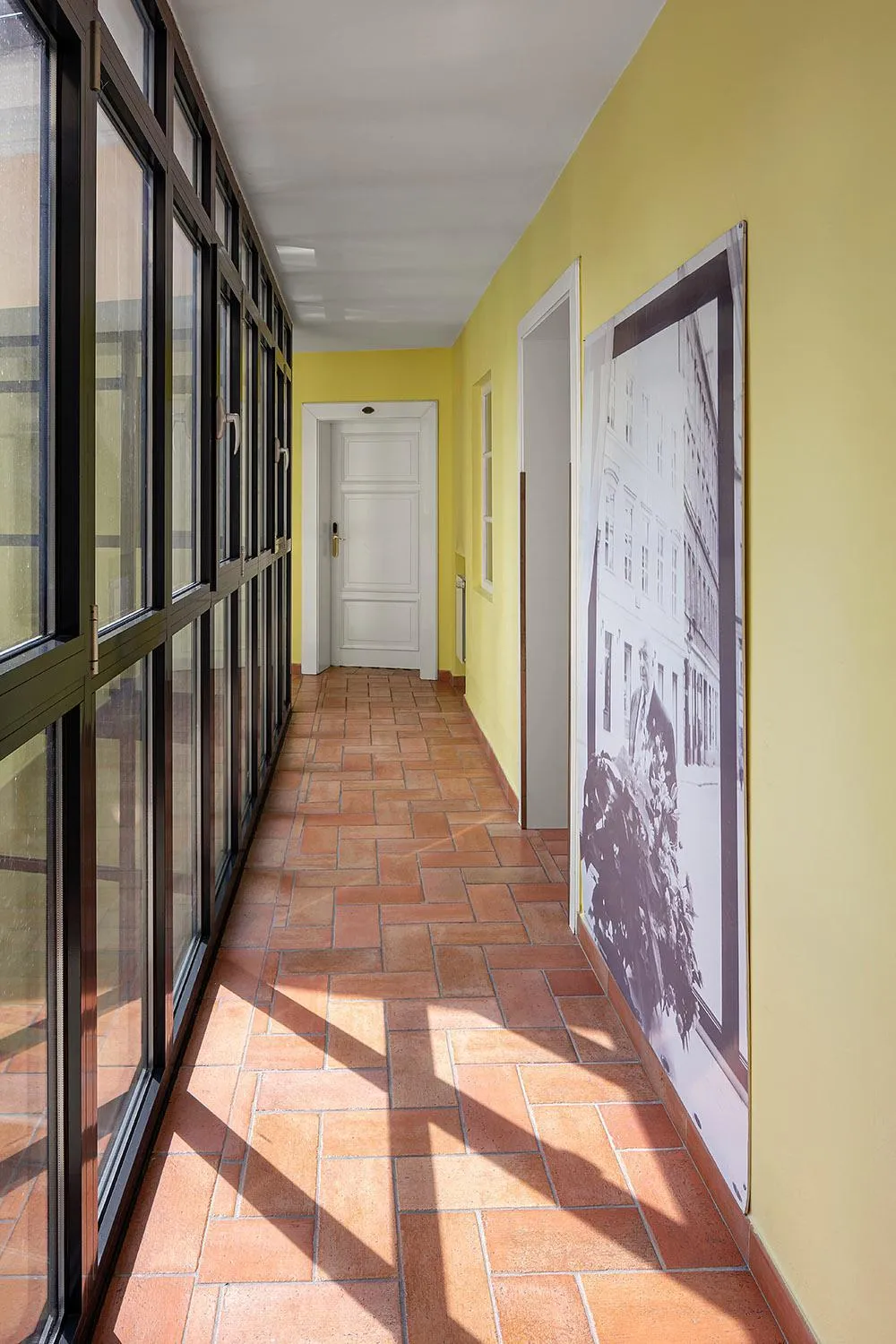 Floor plan in Hotel Roma Prague