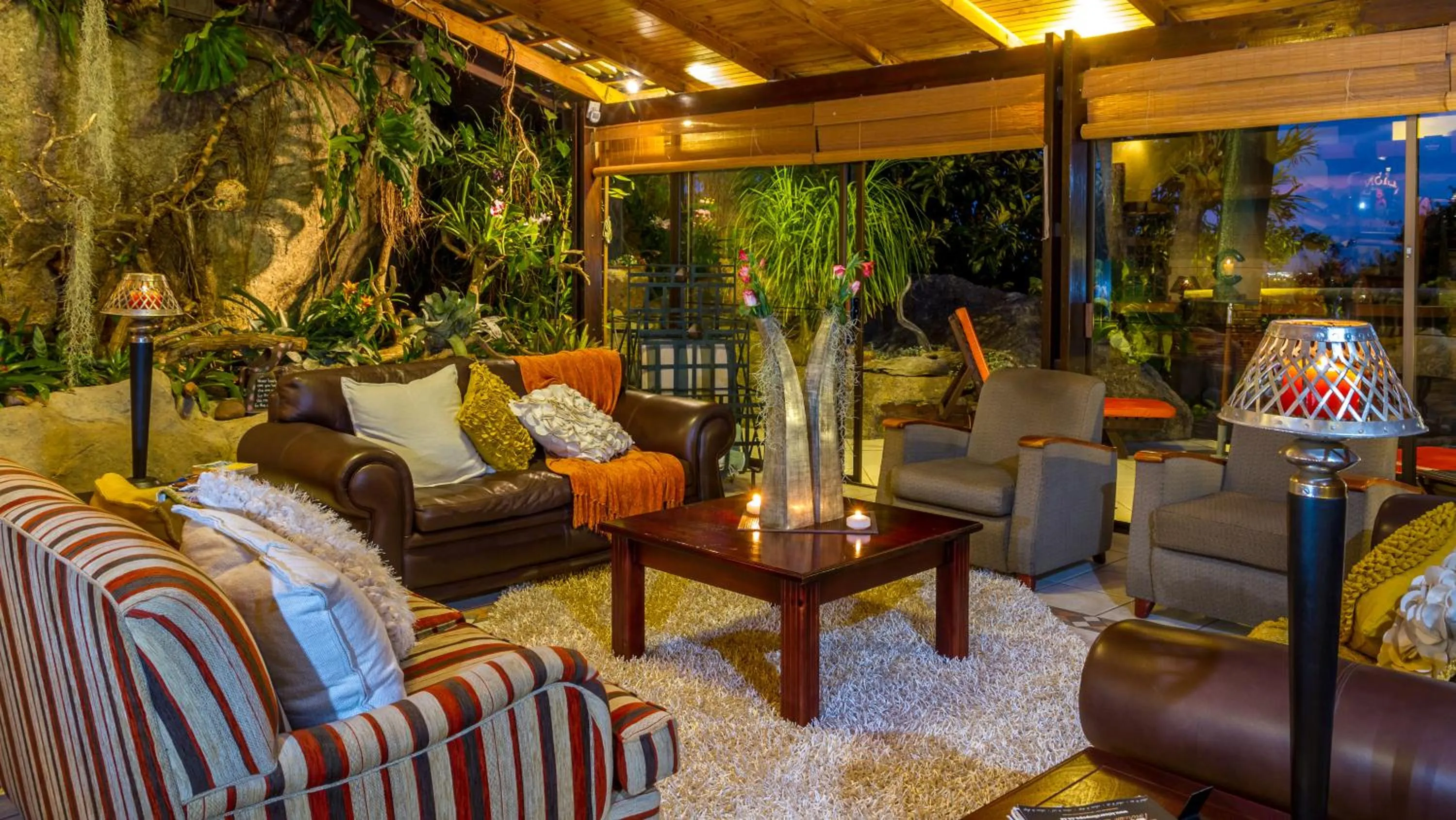 Living room in Jörn's Gästehaus