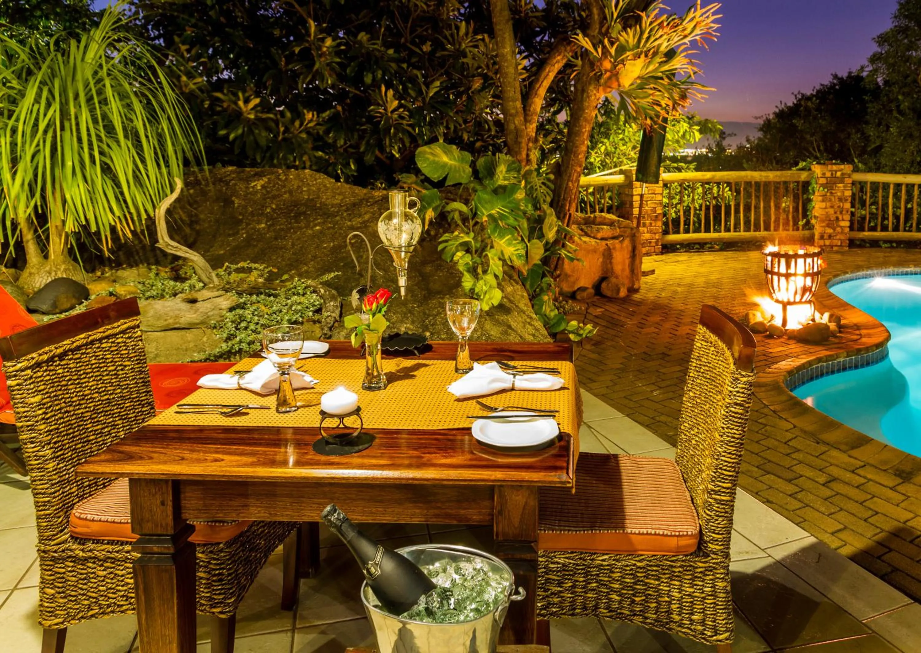 Restaurant/places to eat in Jörn's Gästehaus