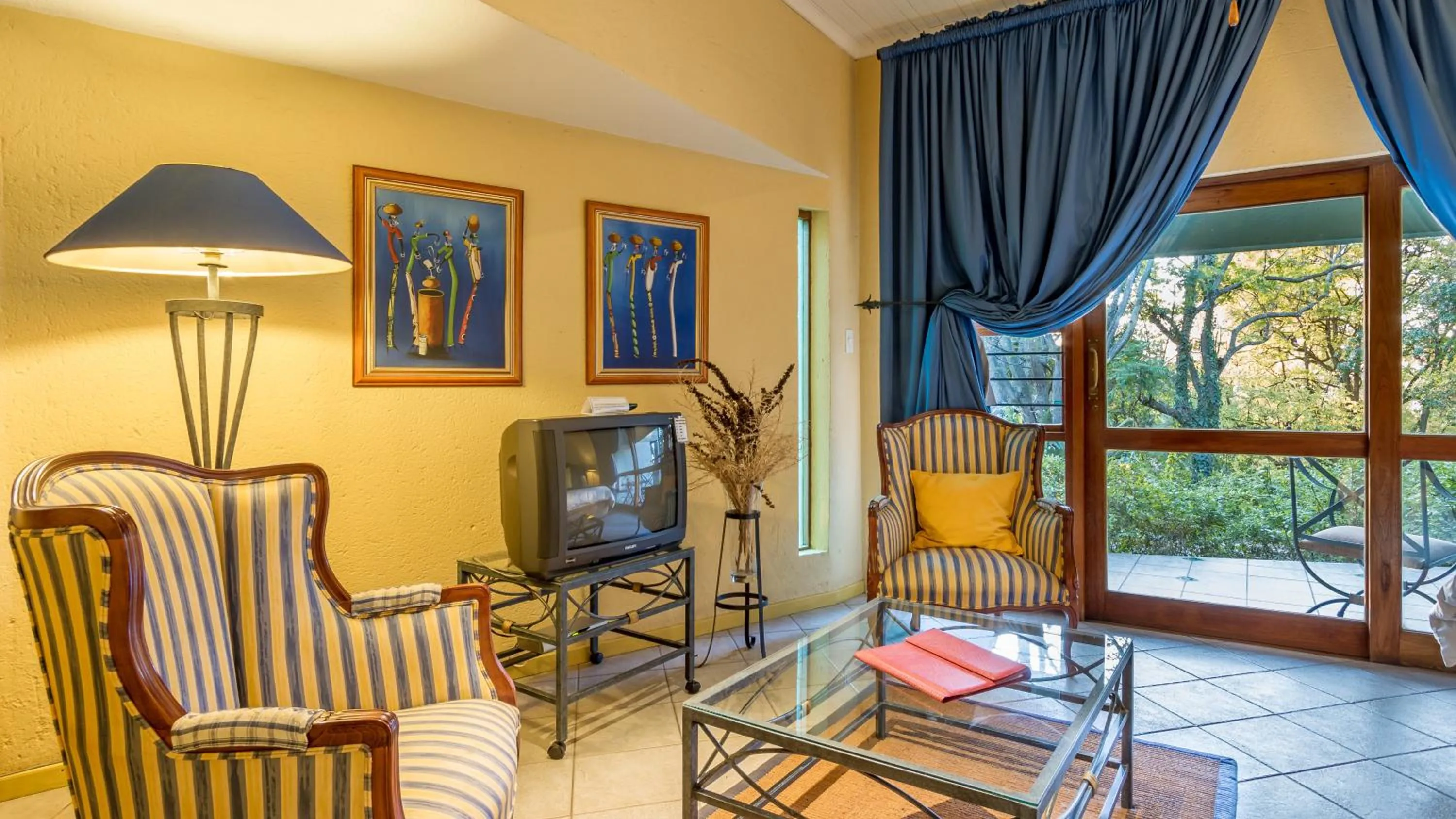 Seating area in Jörn's Gästehaus