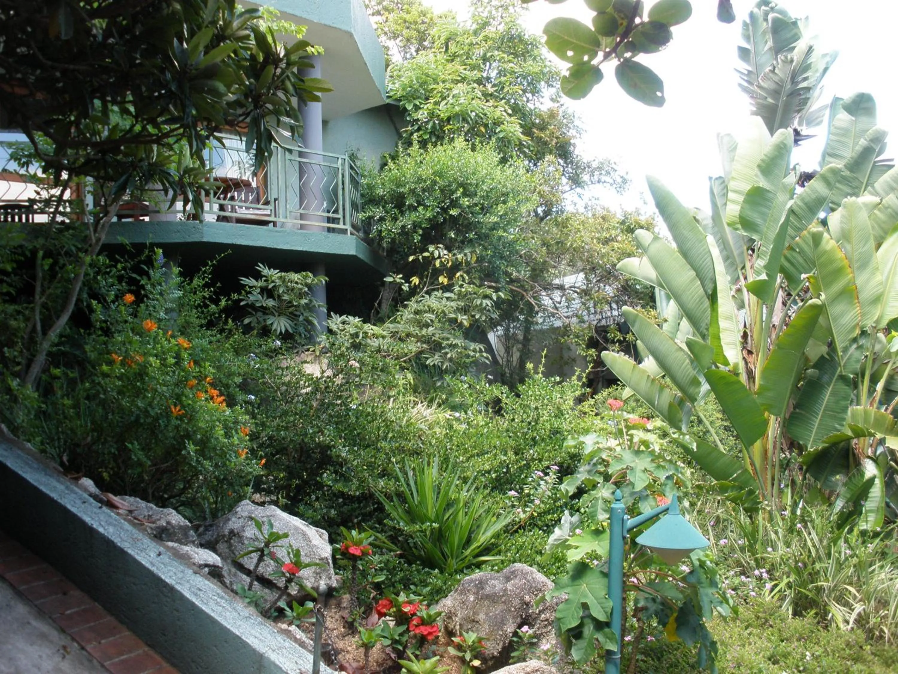 Garden in Jörn's Gästehaus