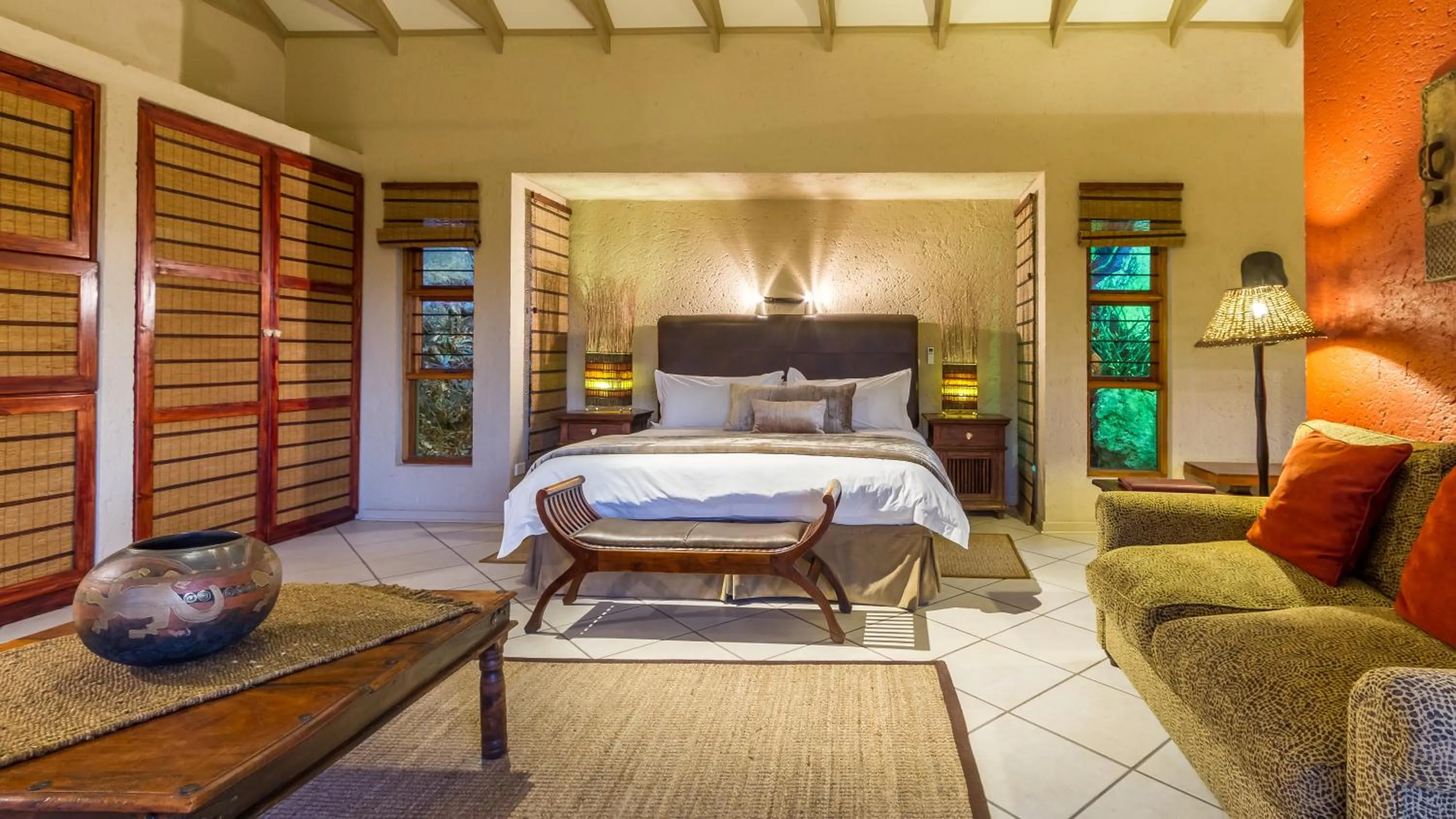 Photo of the whole room, Bed in Jörn's Gästehaus