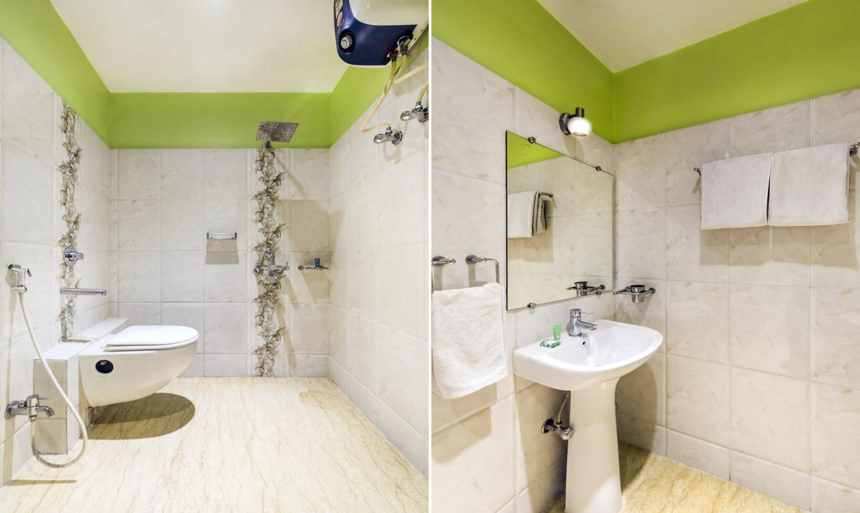 Bathroom in Treebo Pawan Putra, Kankurgachi