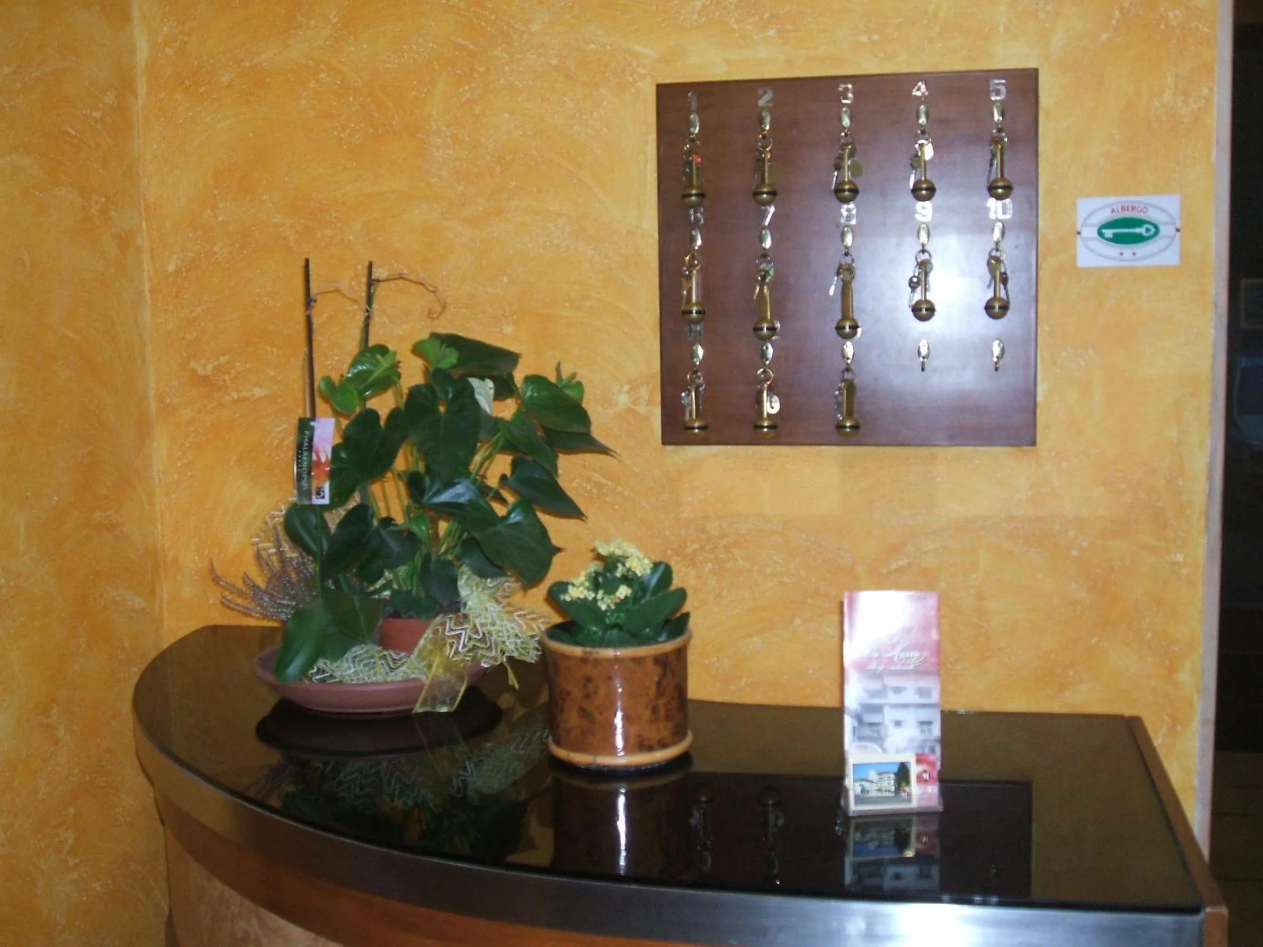 Lobby or reception in Hotel Ristorante Da Gianni