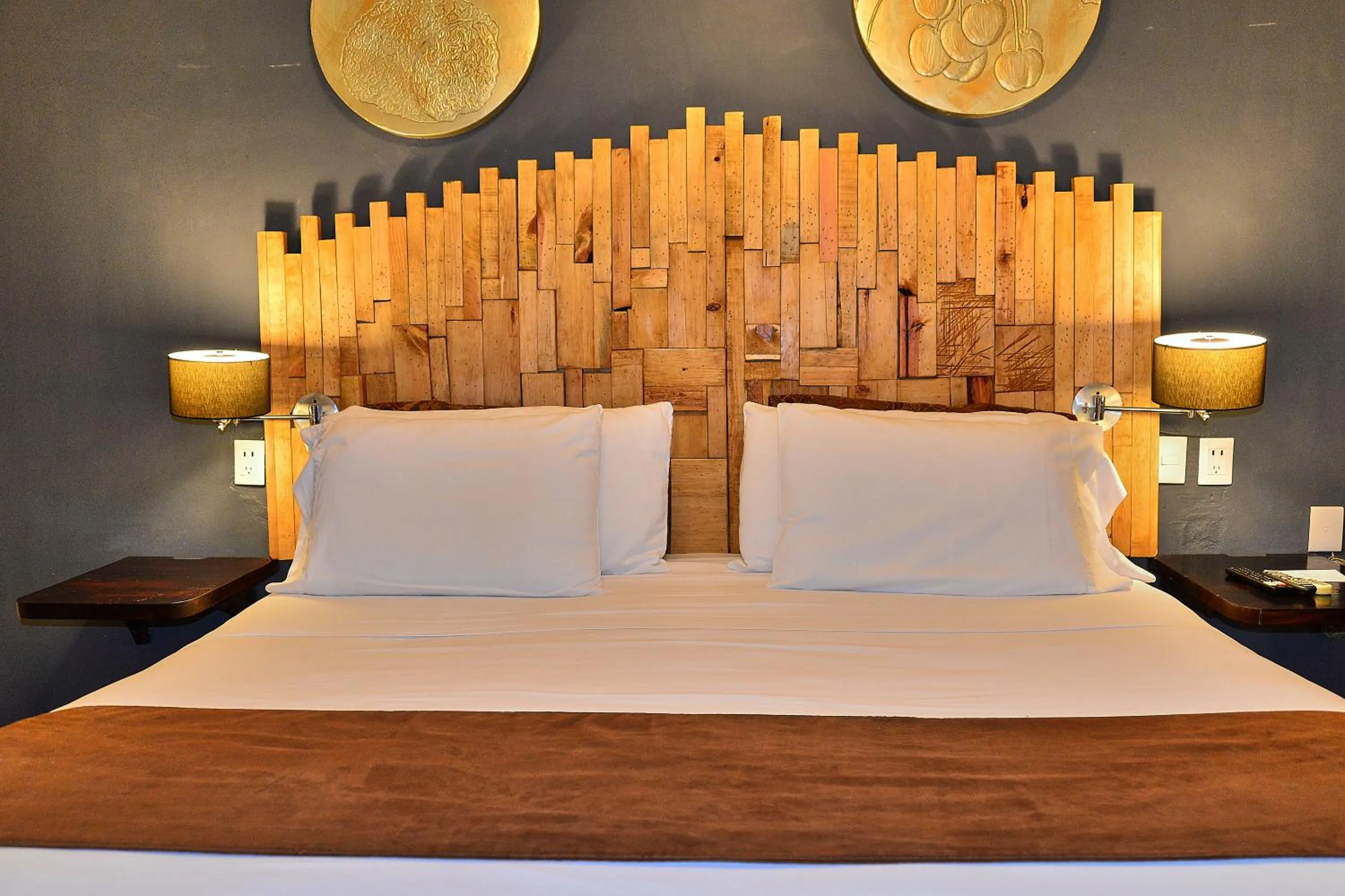 Bed in Hotel Mesones 49