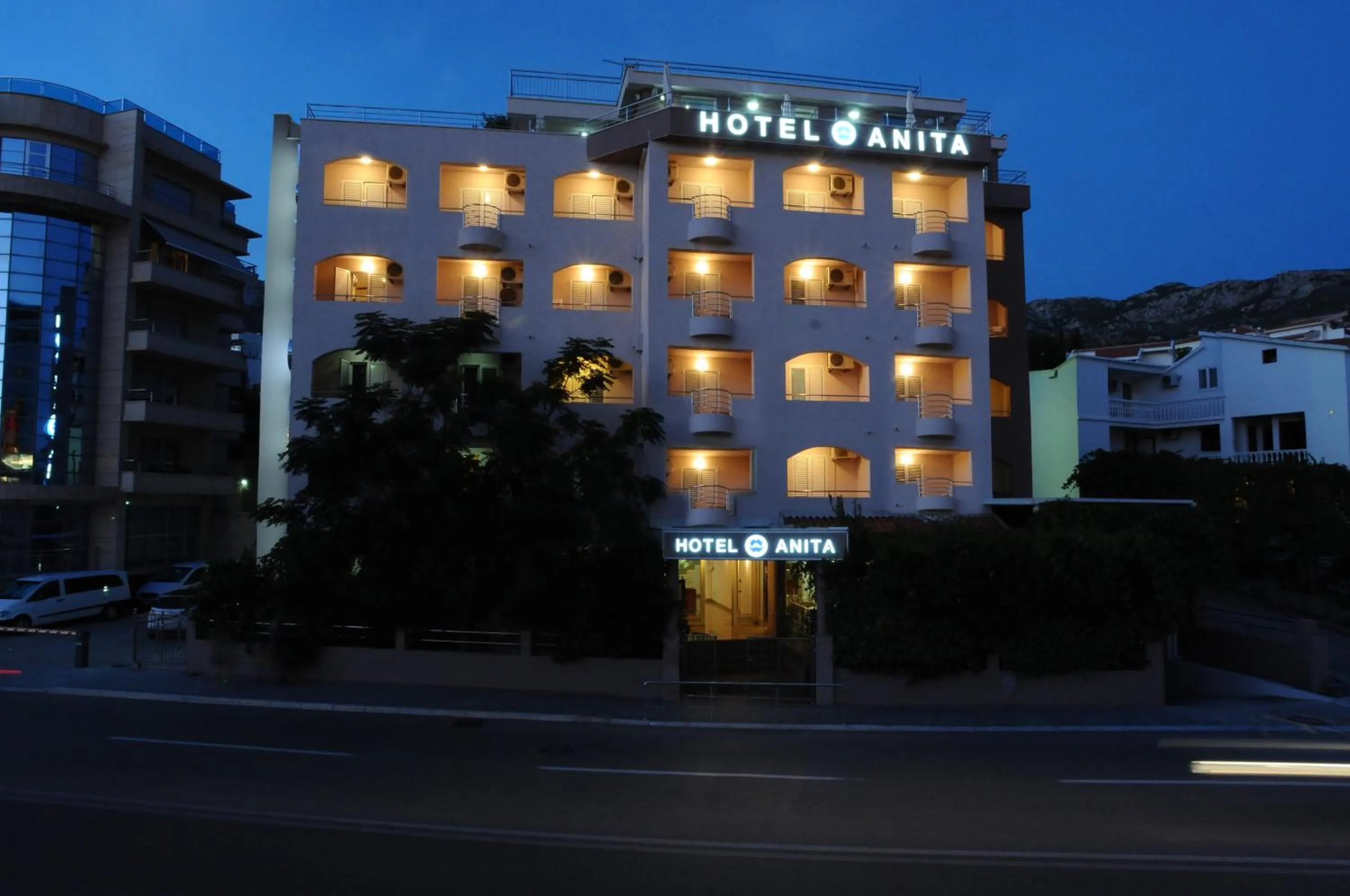 Facade/entrance in Hotel Anita