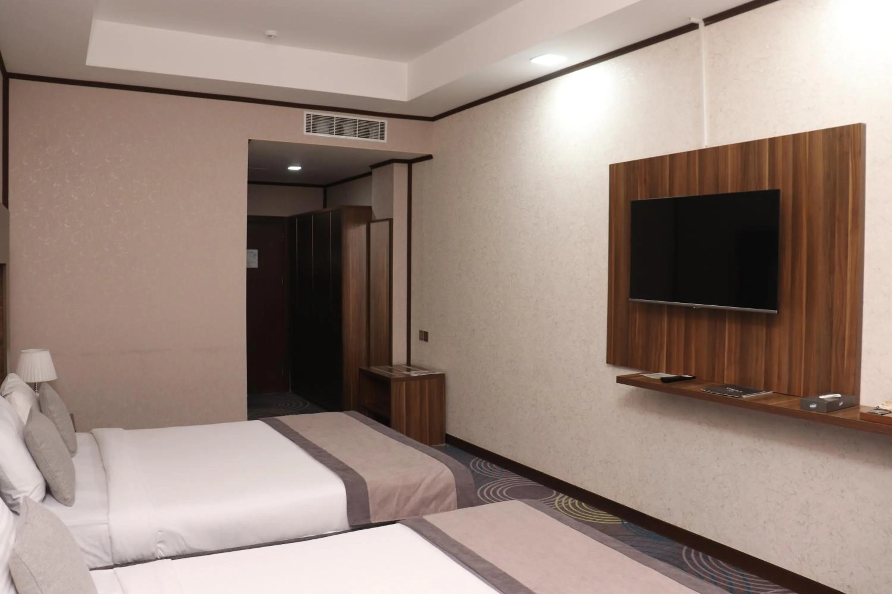 Bed in Volga Hotel Baku