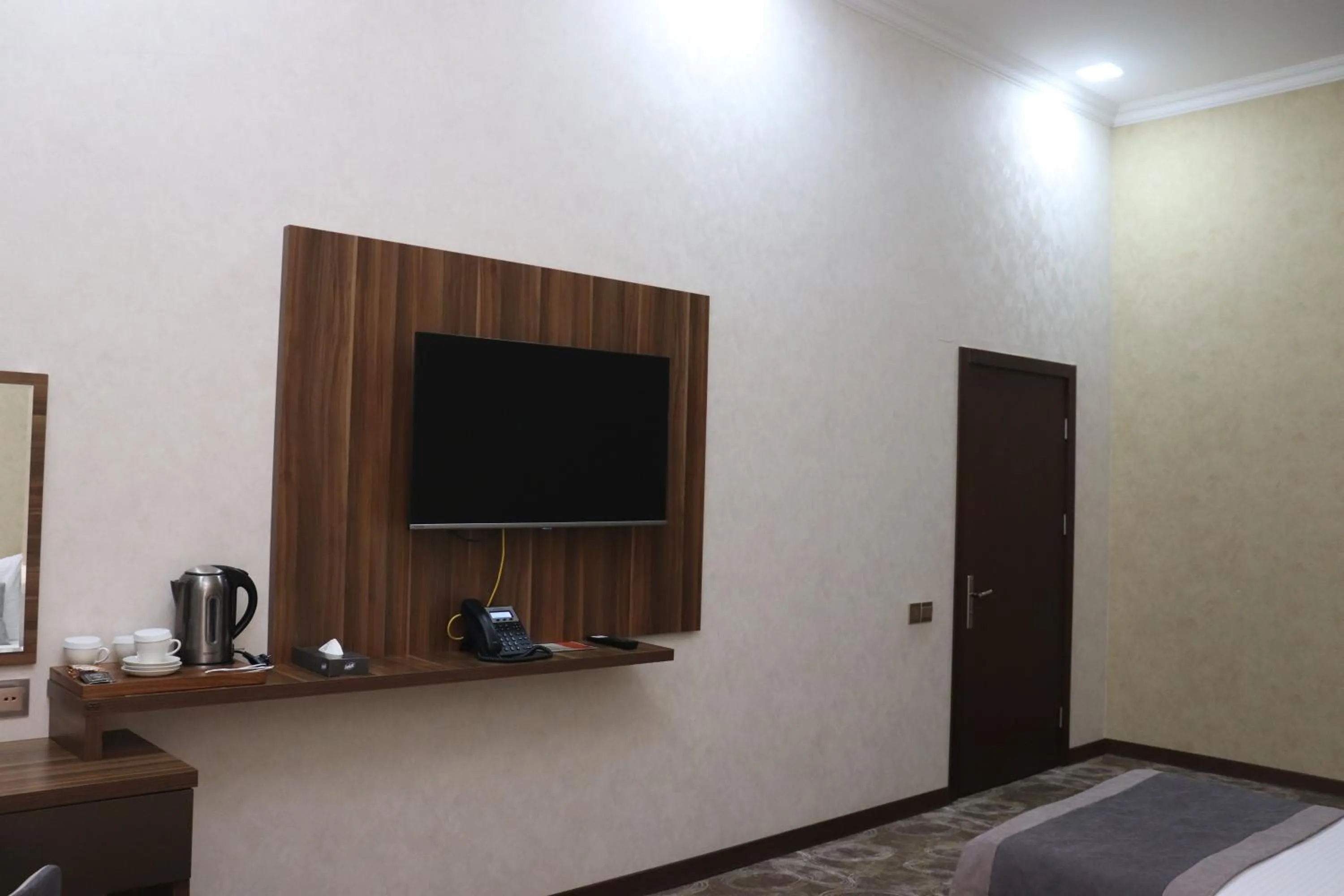 Bed in Volga Hotel Baku