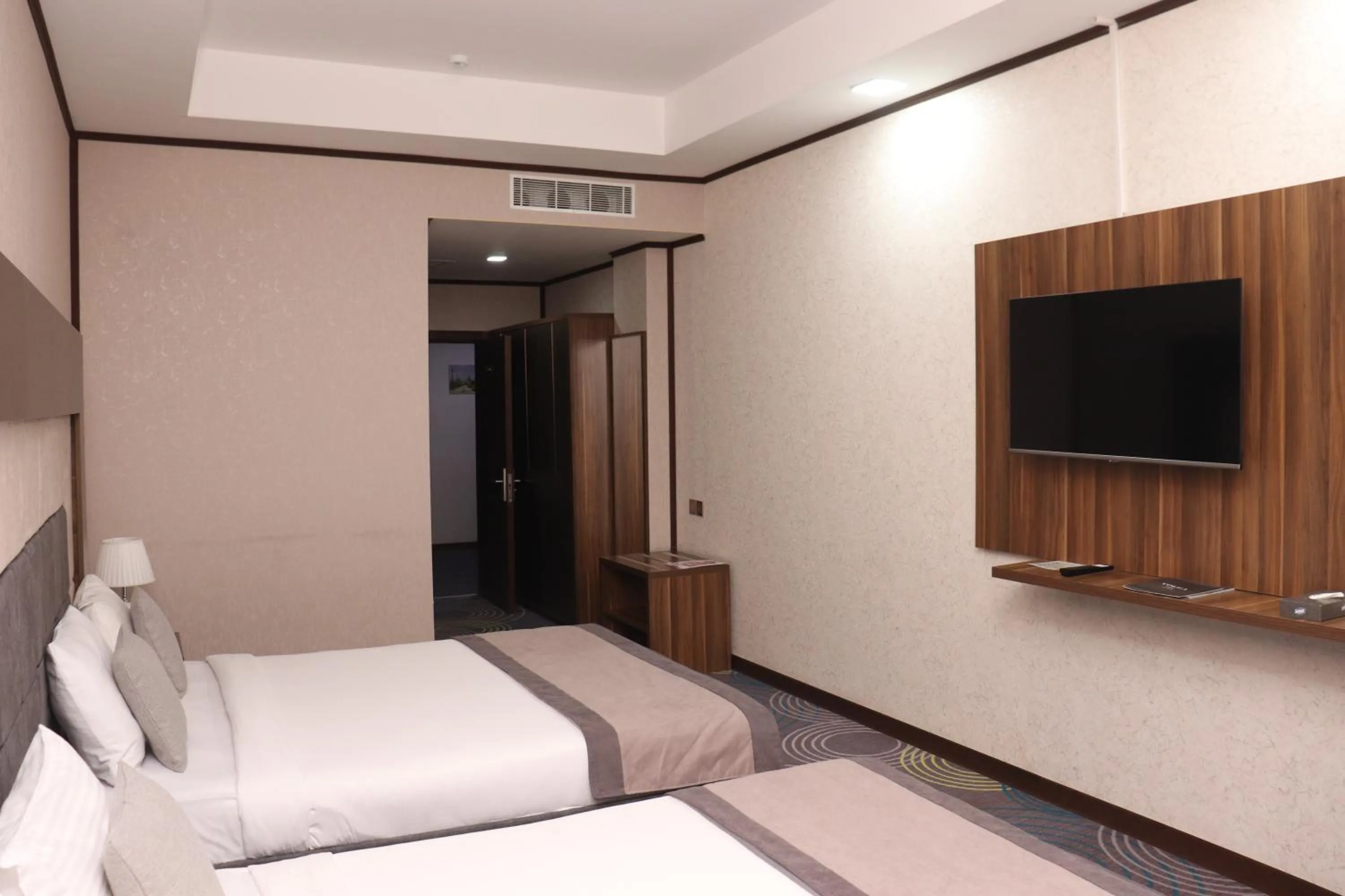 Bed in Volga Hotel Baku