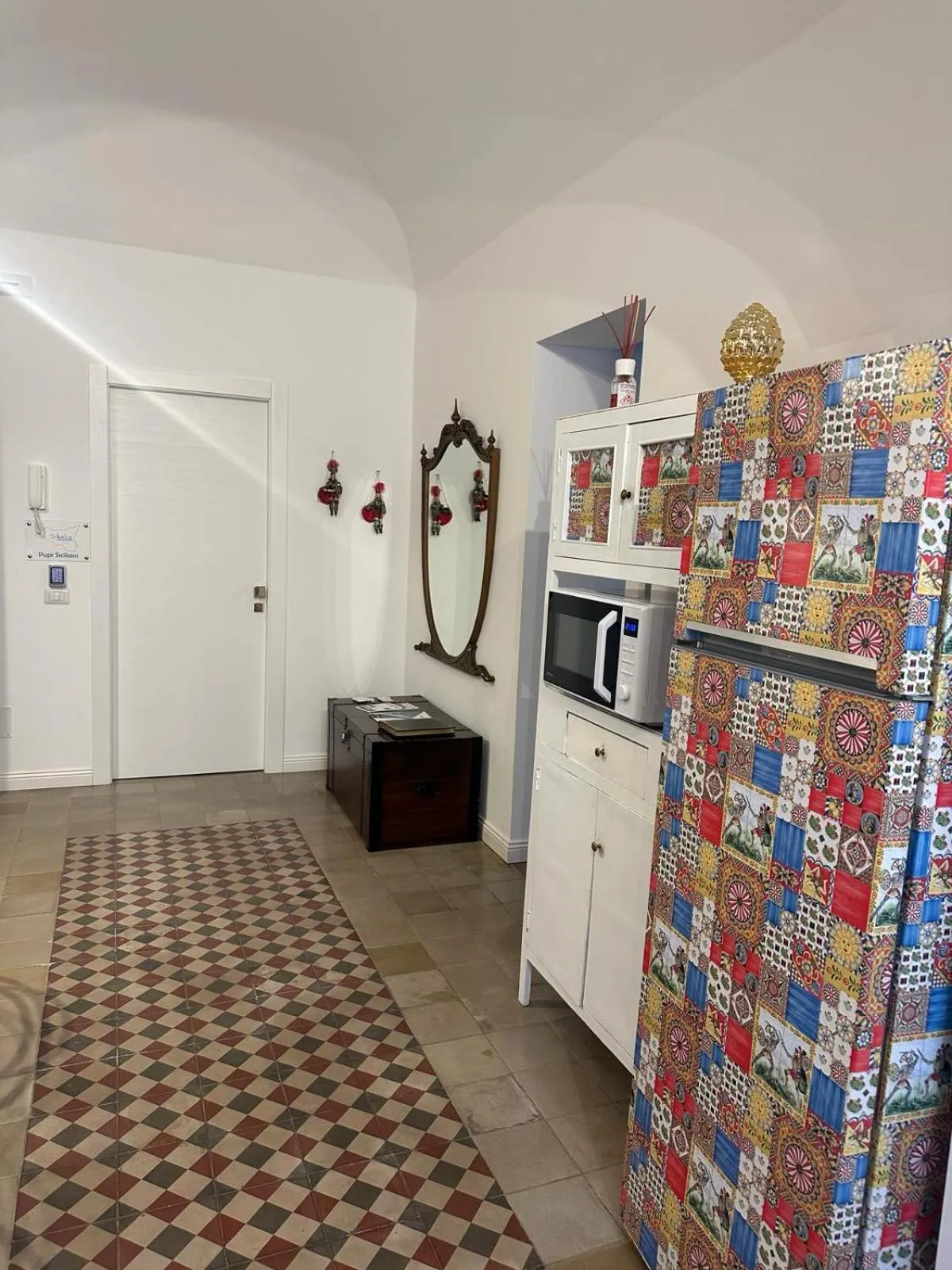 Kitchen or kitchenette in Sikelia-sicilian rooms