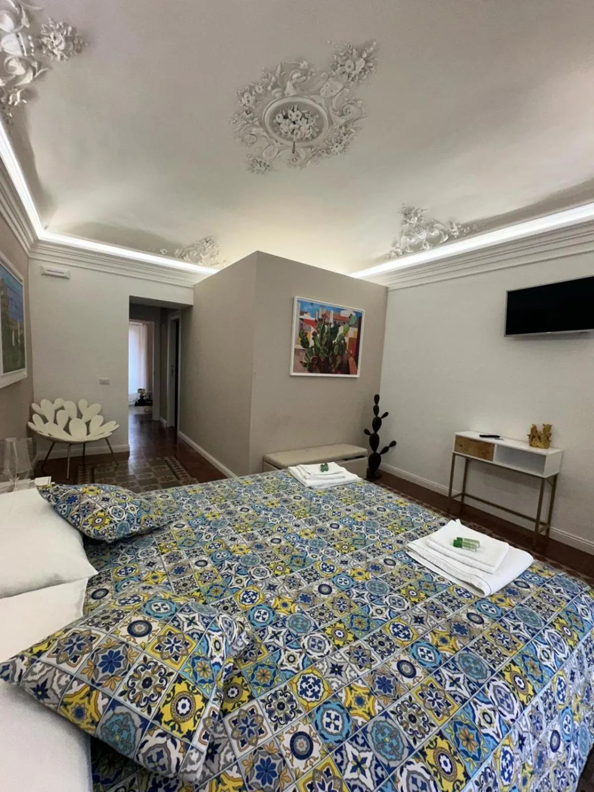 Bed in Sikelia-sicilian rooms