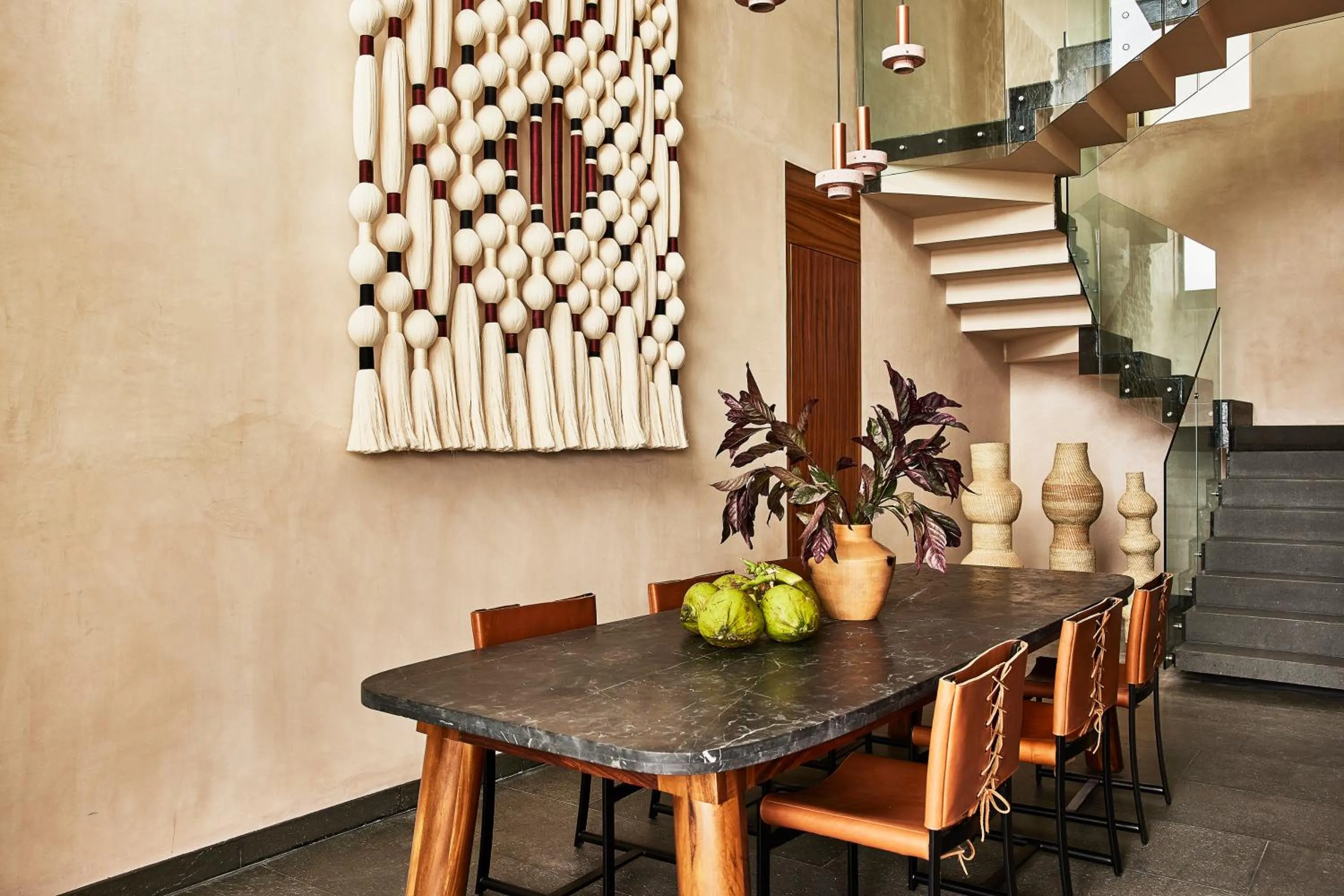 Seating area in Etéreo, Auberge Collection