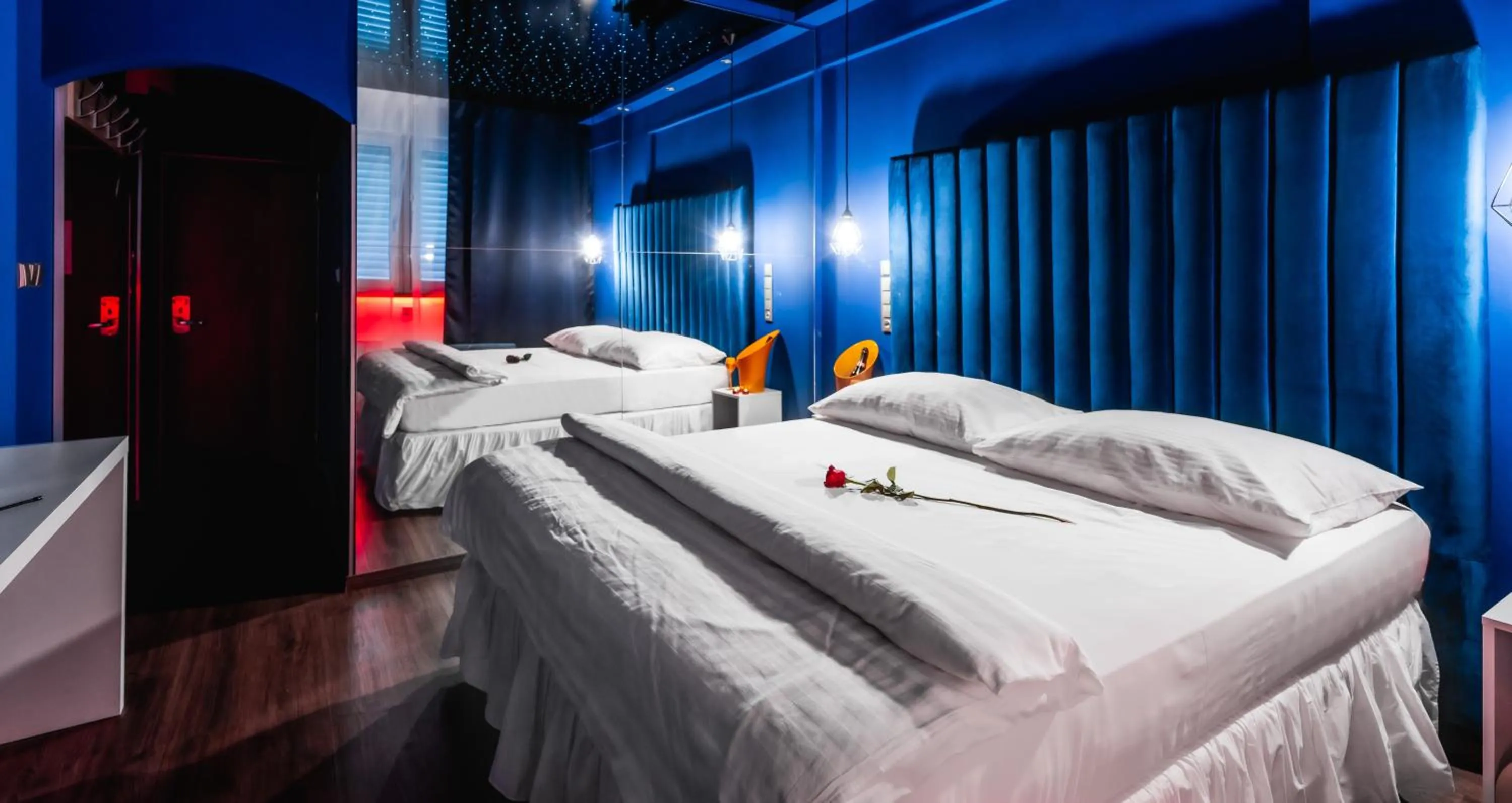 Photo of the whole room, Bed in Hotel Aura Design & Garden Pool