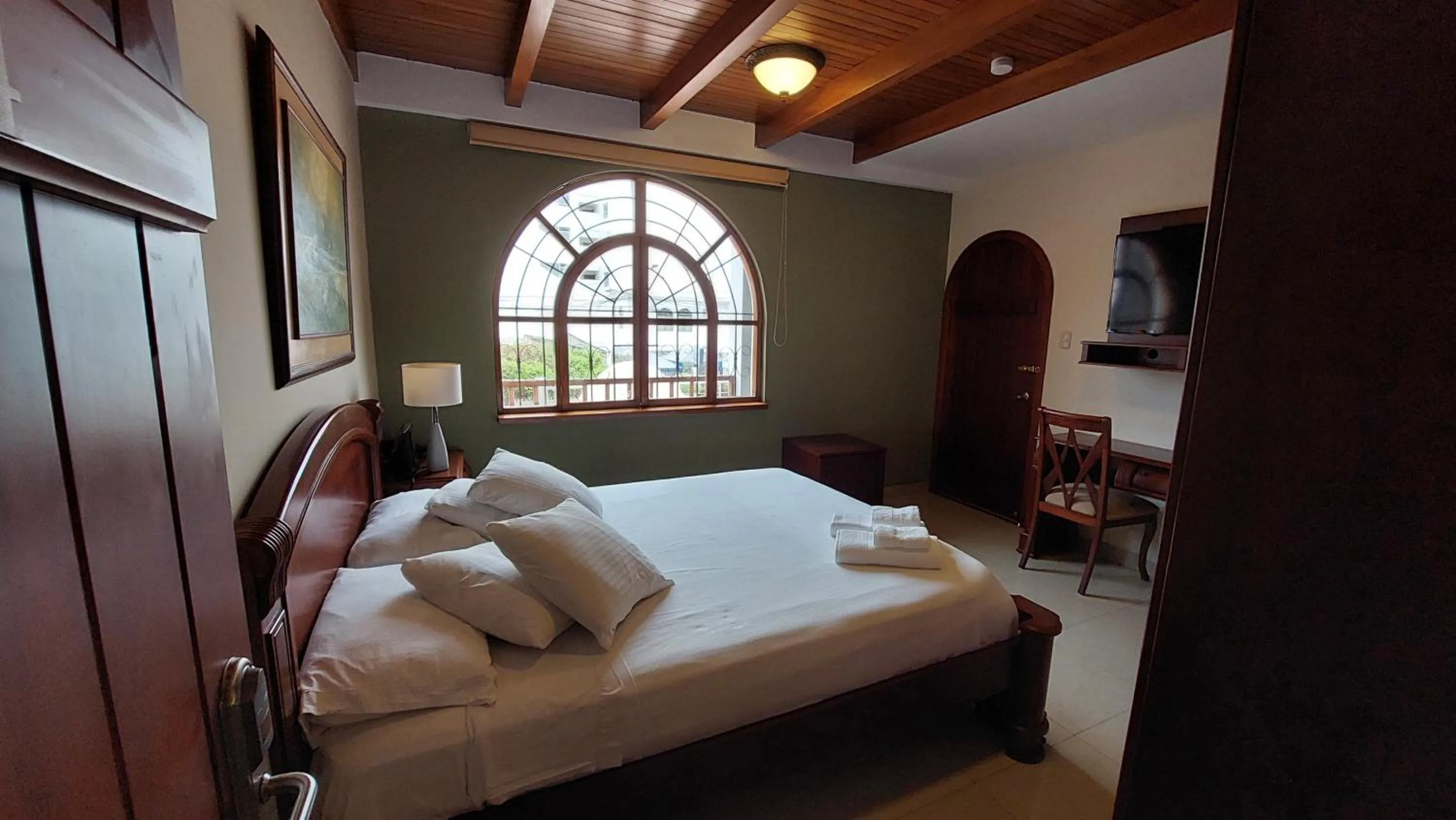 Bed in Hotel Voyager Manta