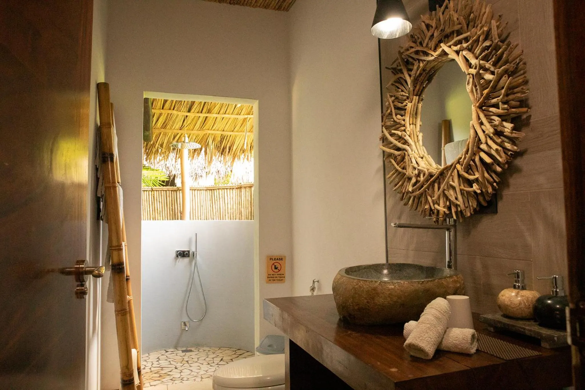 Bathroom in LA QUEBRADA ECO LODGE Hotel Boutique