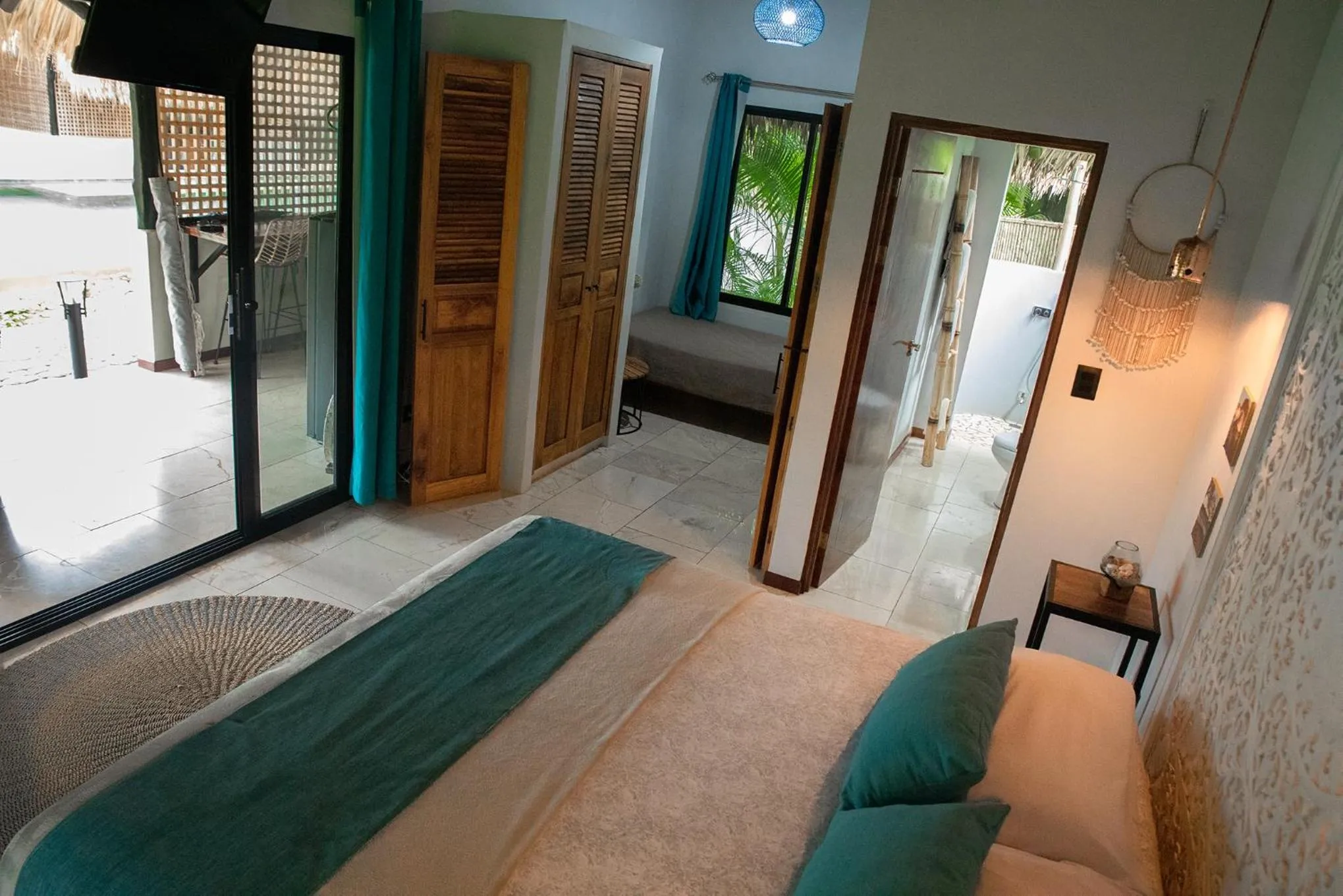 Bedroom, Bed in LA QUEBRADA ECO LODGE Hotel Boutique