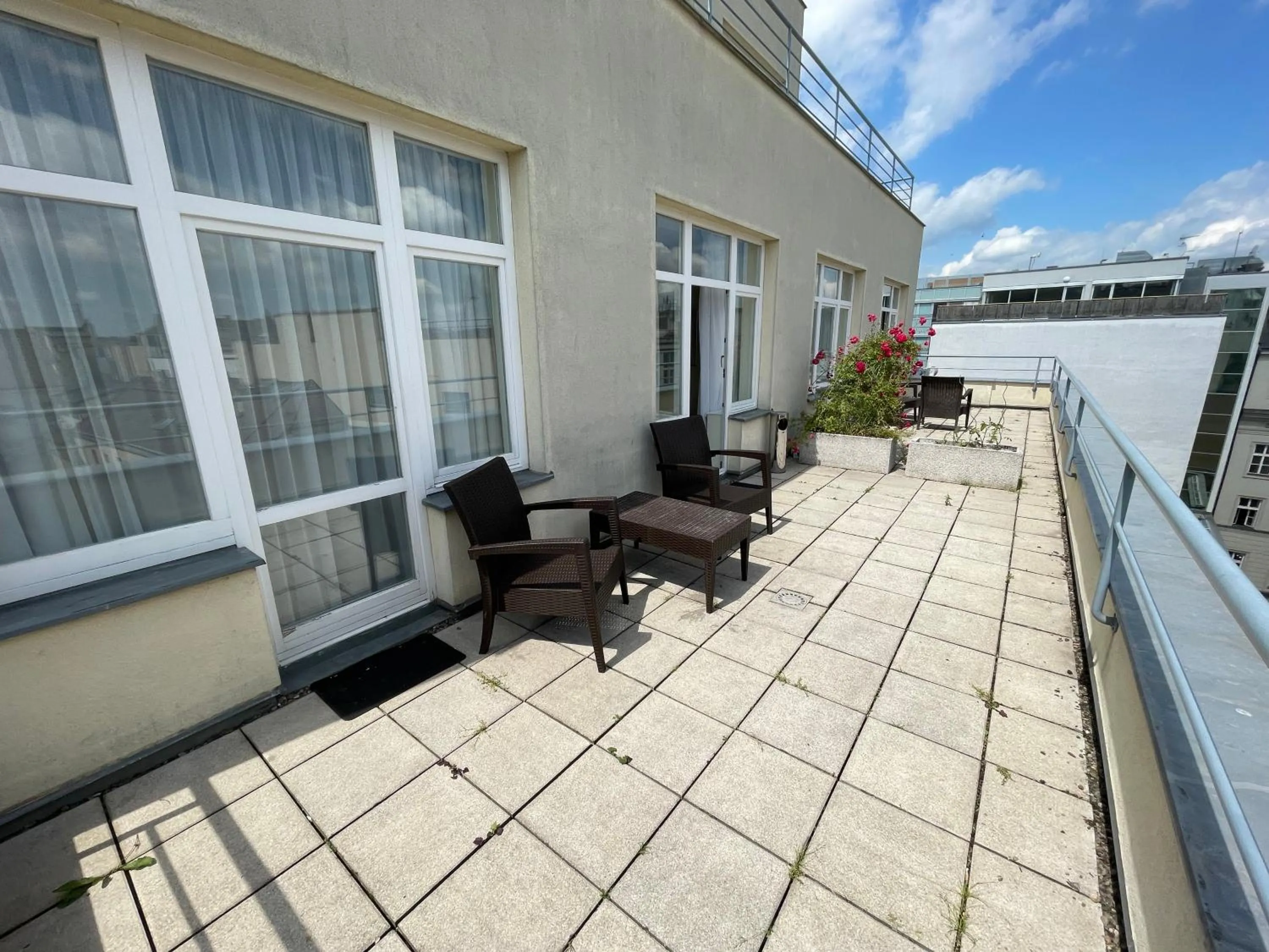Balcony/Terrace in Ramada Prague City Centre