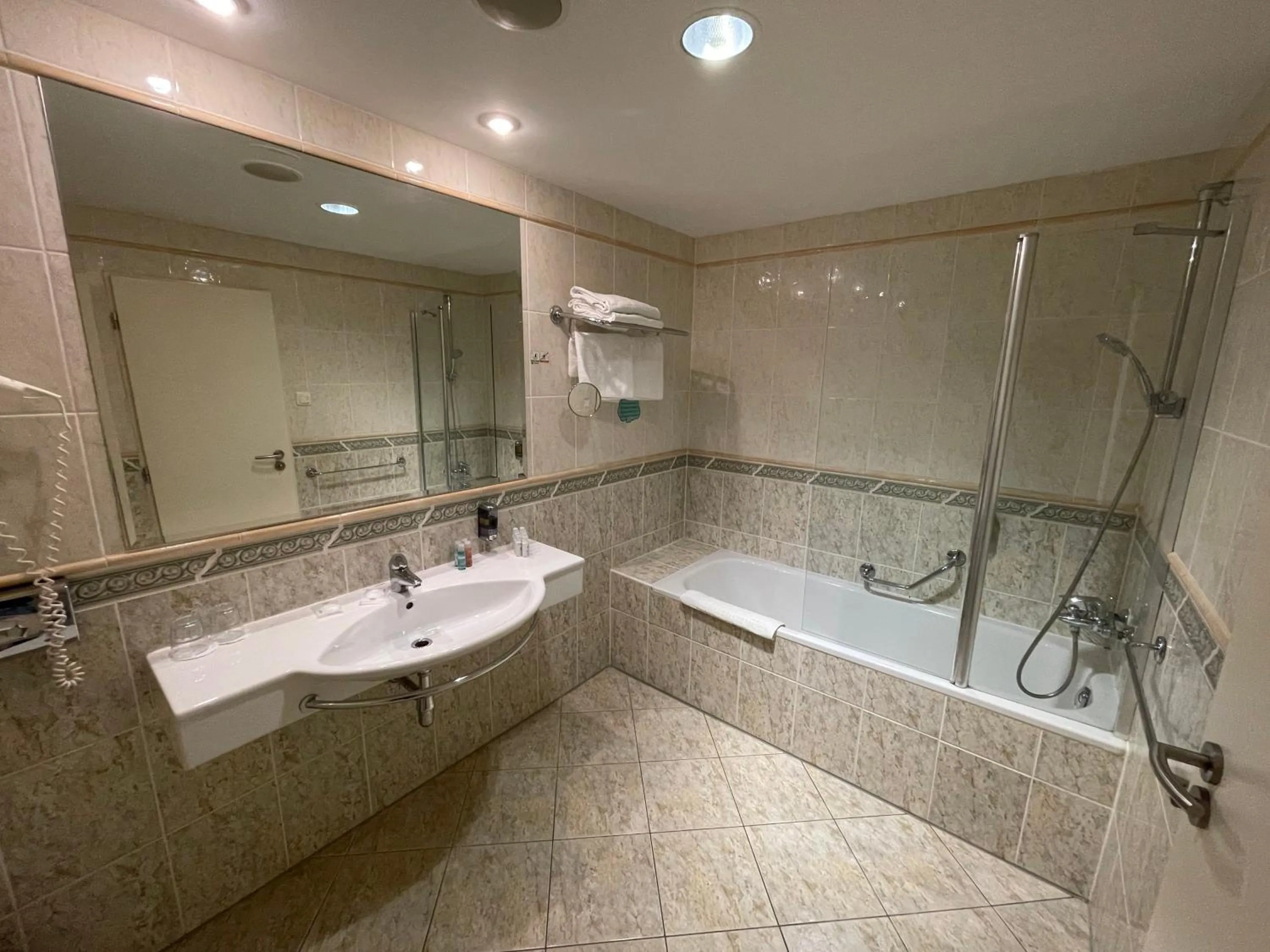 Bathroom in Ramada Prague City Centre