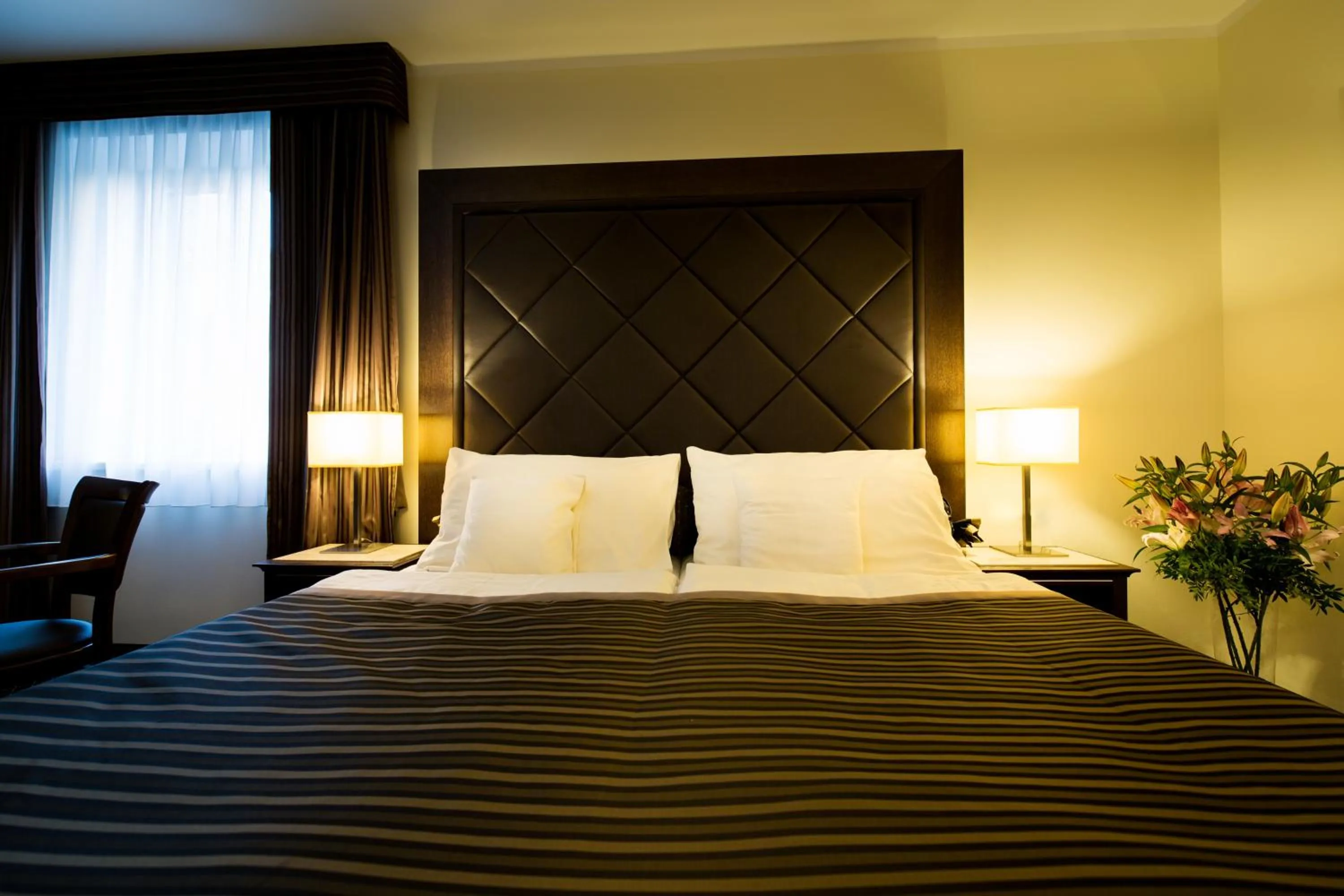 Bed in Hotel Selsky Dvur - Bohemian Village Courtyard