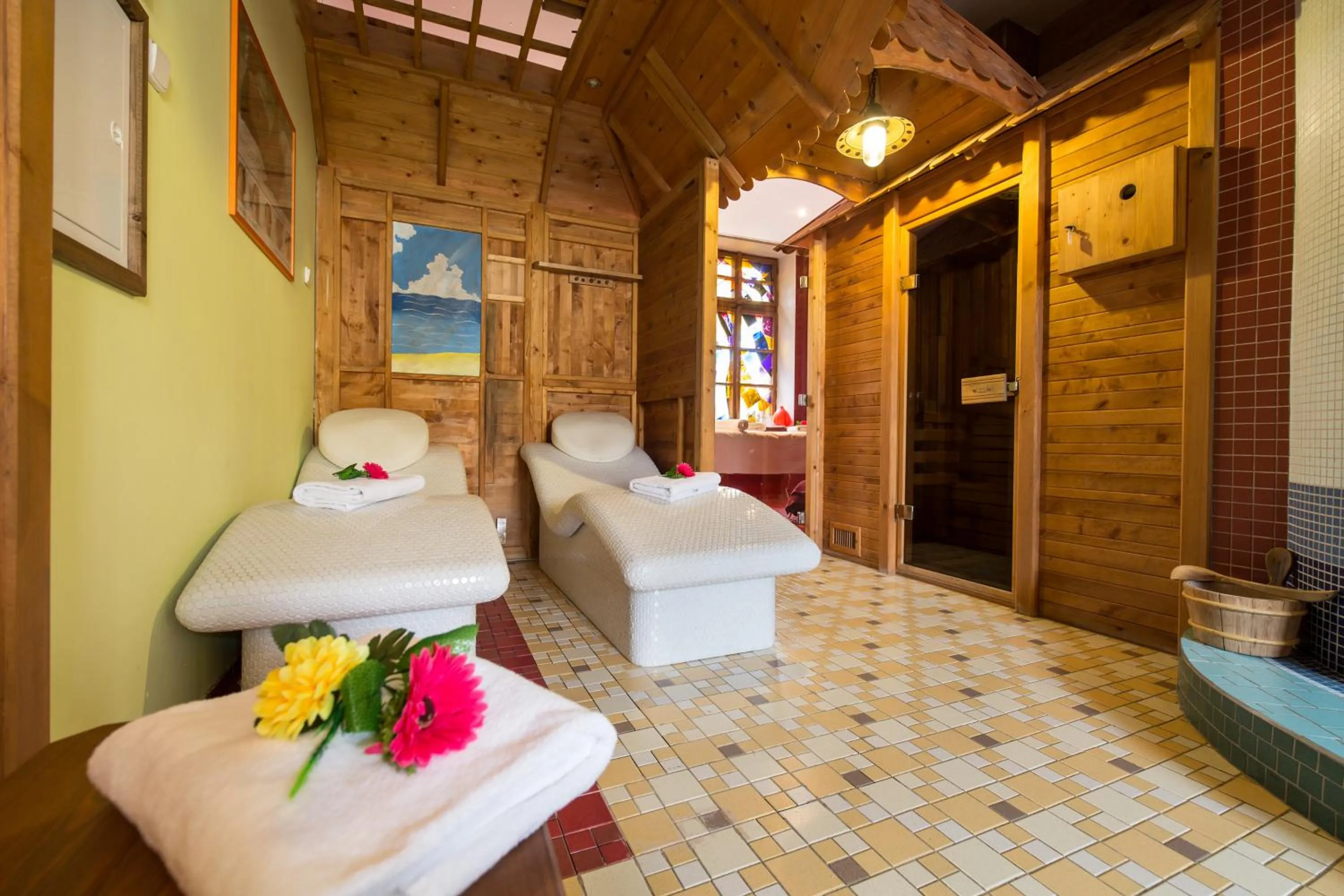 Spa and wellness centre/facilities in Hotel Selsky Dvur - Bohemian Village Courtyard