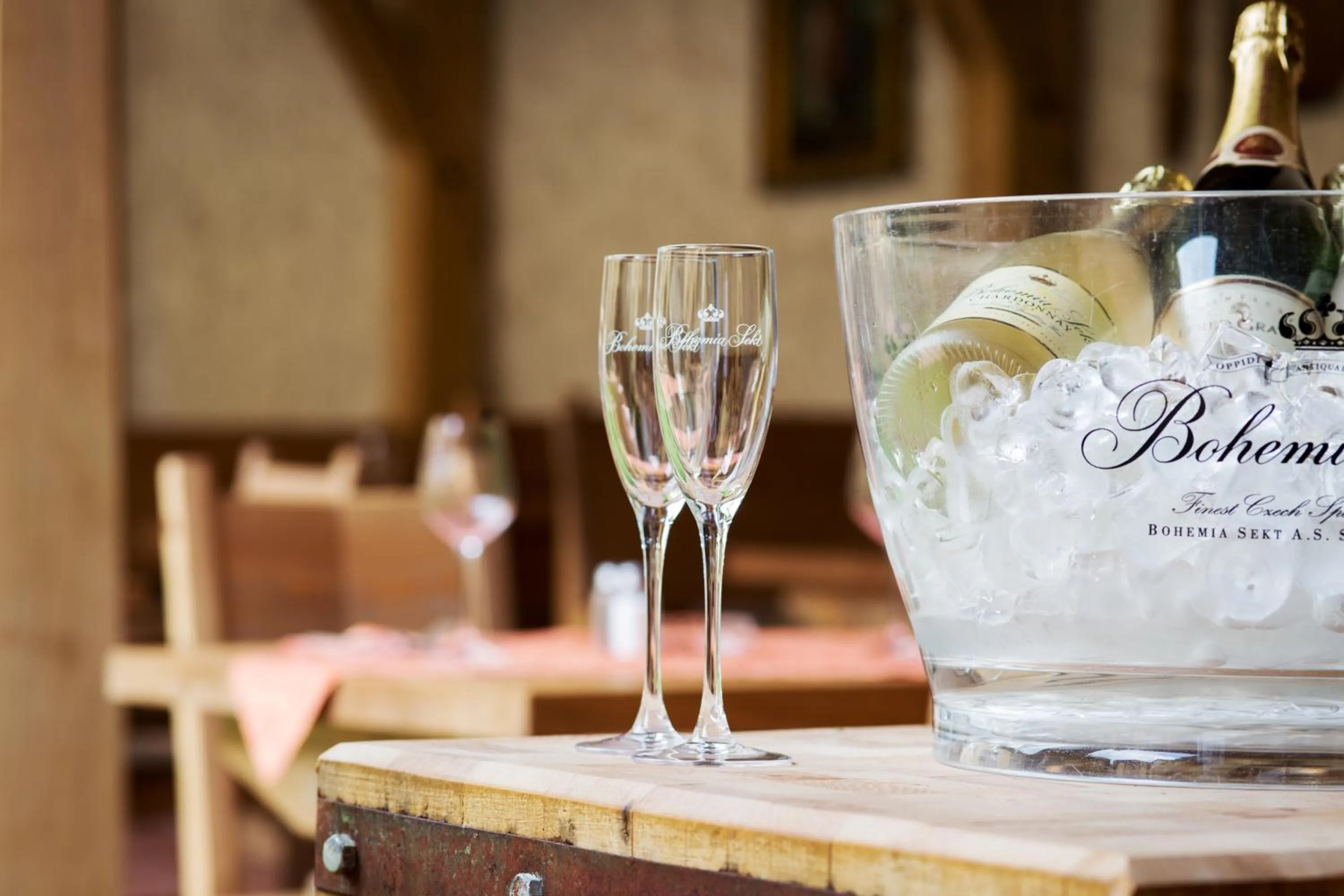 Decorative detail in Hotel Selsky Dvur - Bohemian Village Courtyard