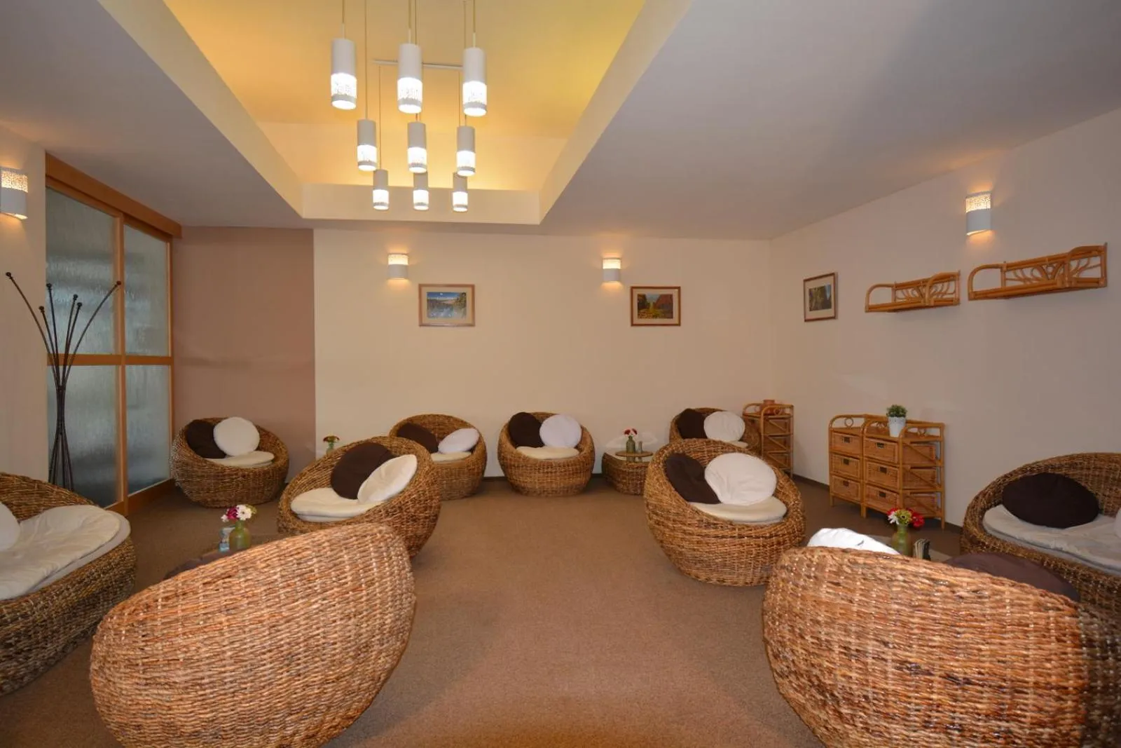 Lounge or bar in Hotel Churáňov