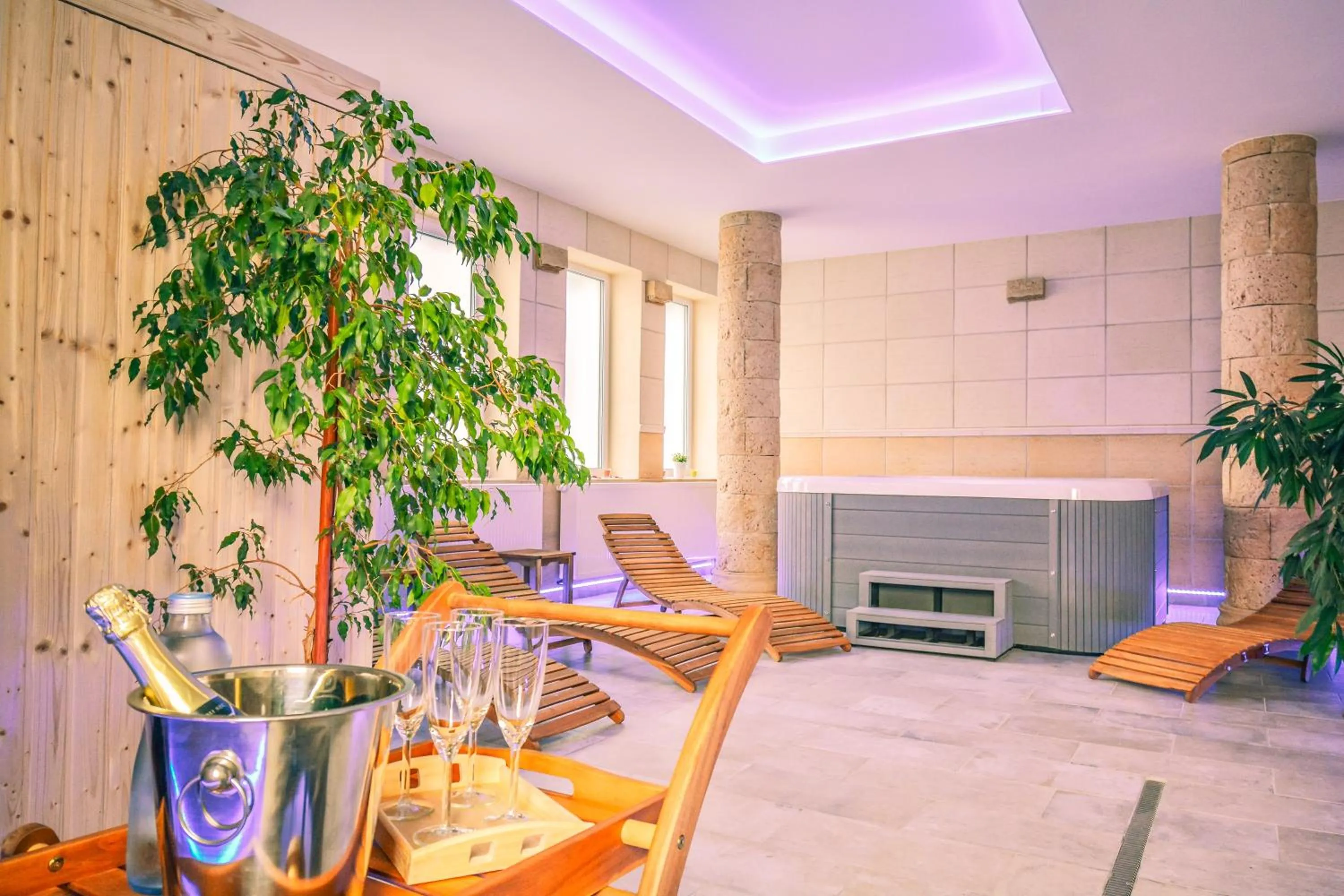 Hot Tub in Hotel Churáňov