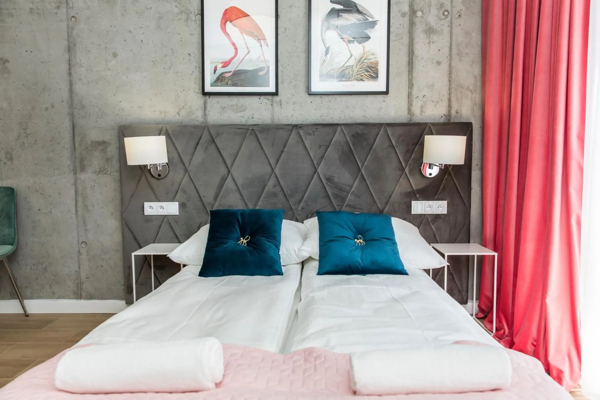 Bed in Piedmont House