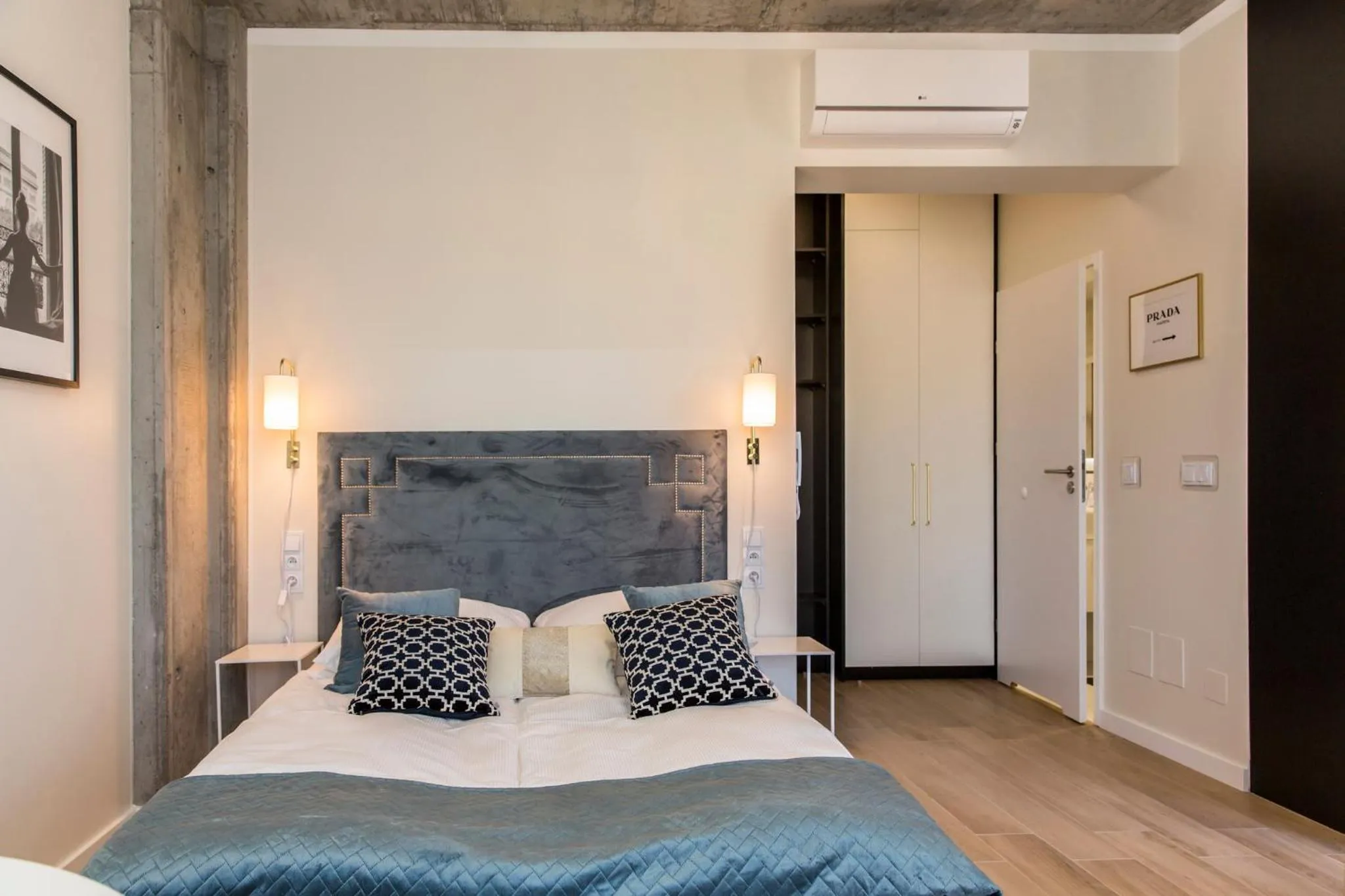 Bed in Piedmont House